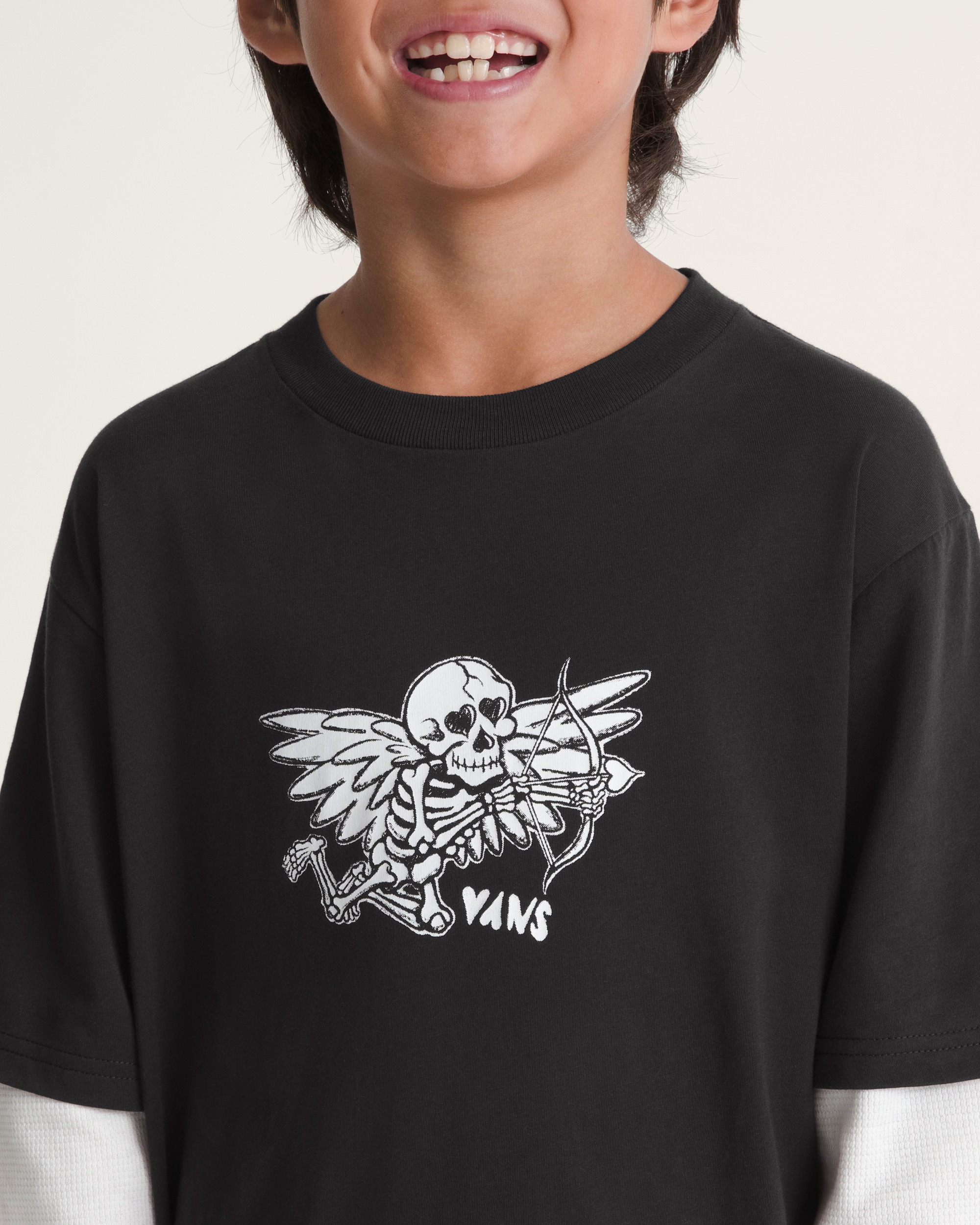 Kids Love Struck Thermal Twofer VANS Black ALT2