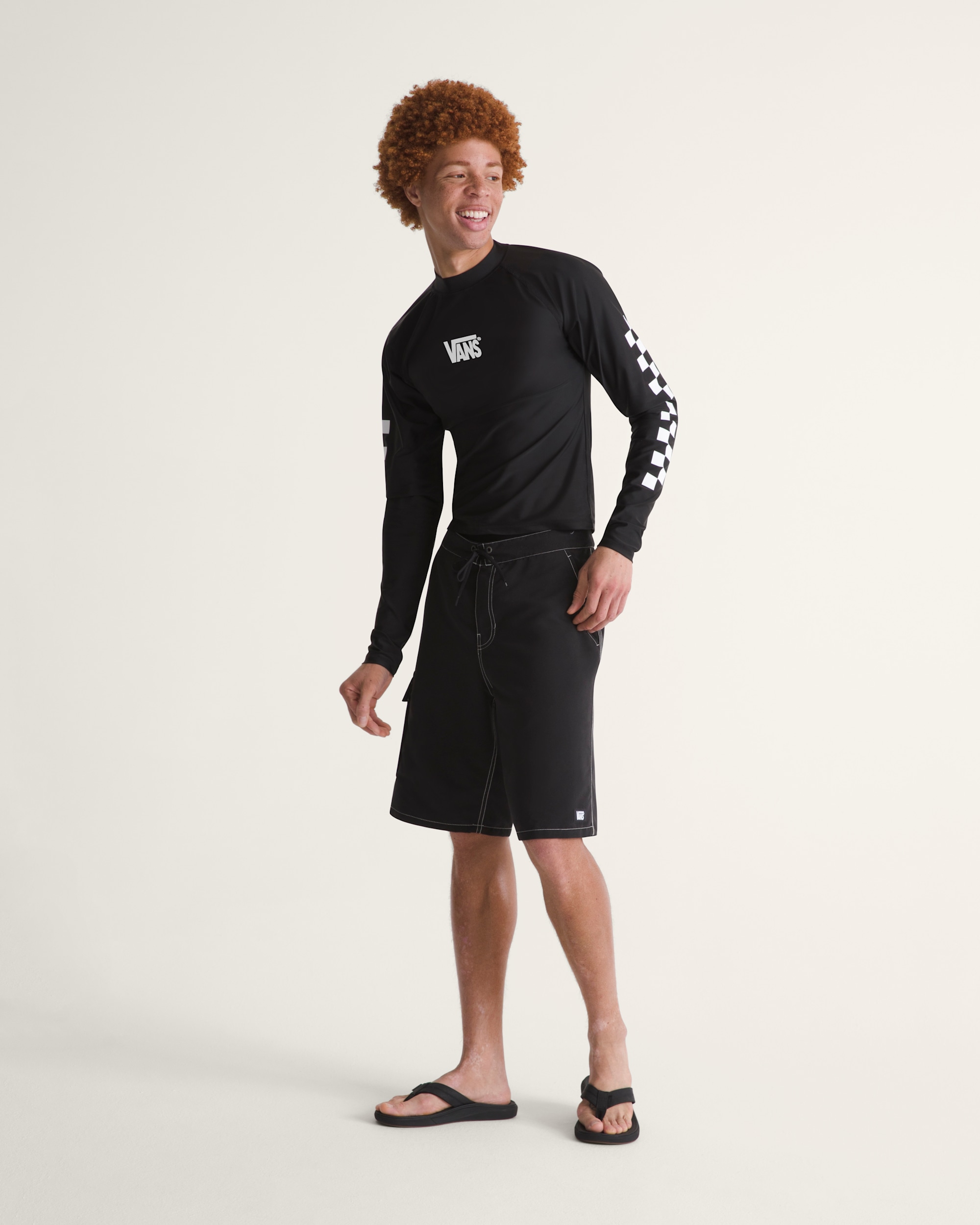 Voyage Long Cargo Boardshorts VANS Black ALT3