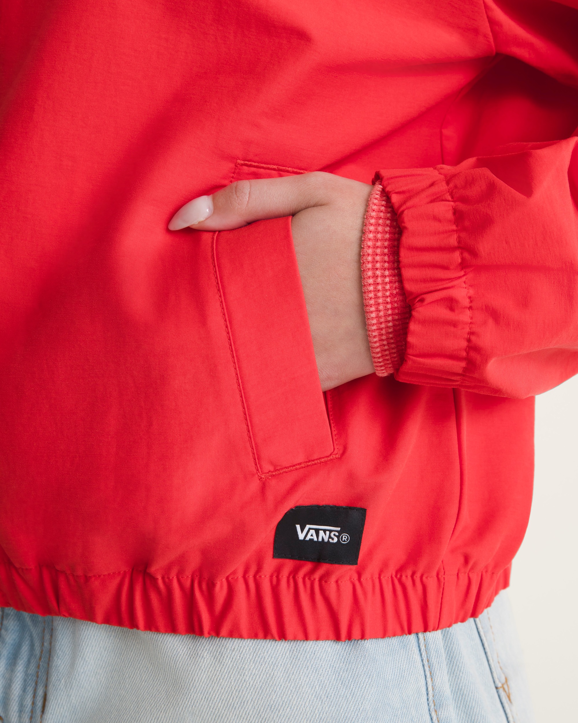 Lightweight Bomber Jacket VANS Racing Red ALT6