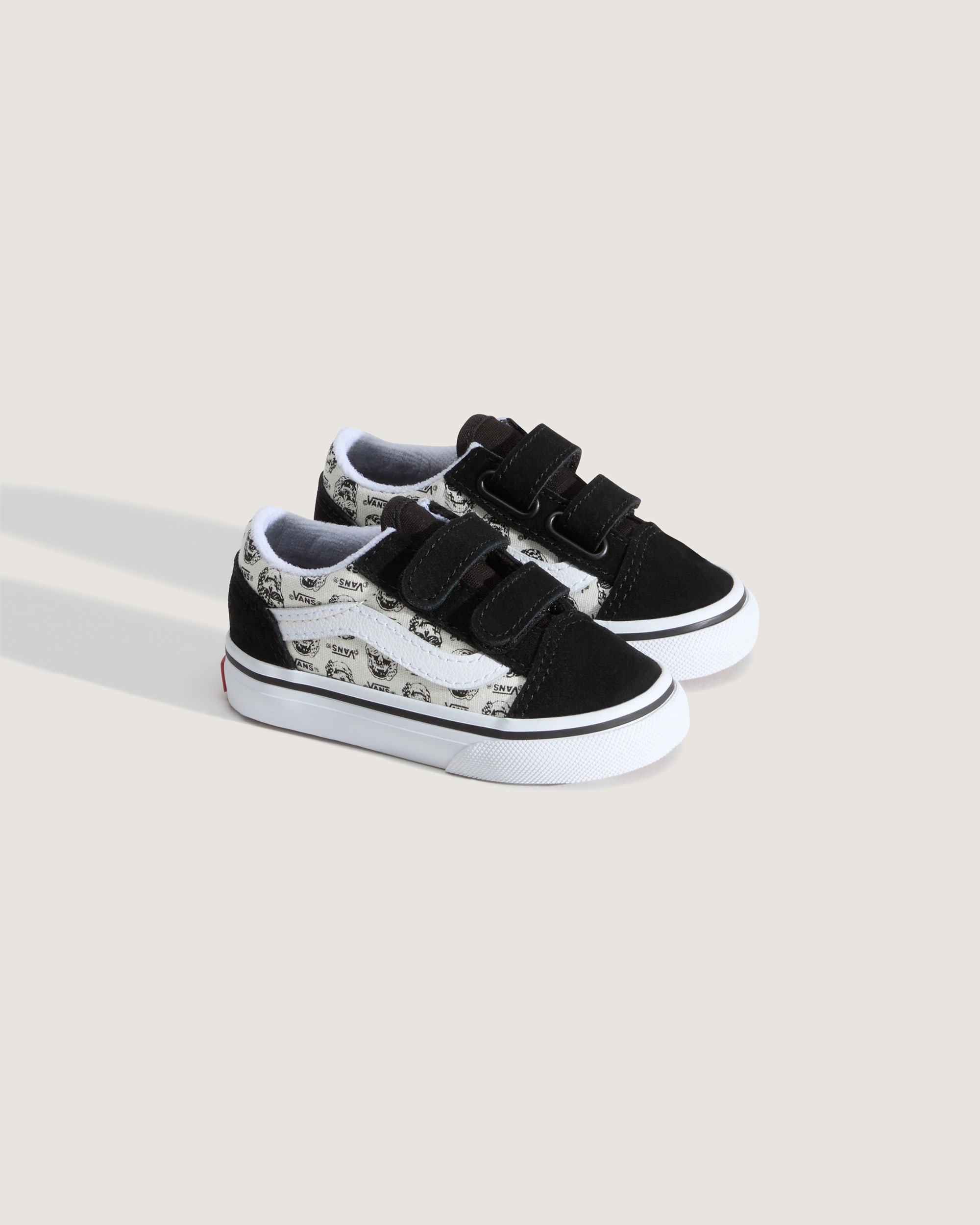 Toddler Old Skool V Shoe VANS Black  White ALT1