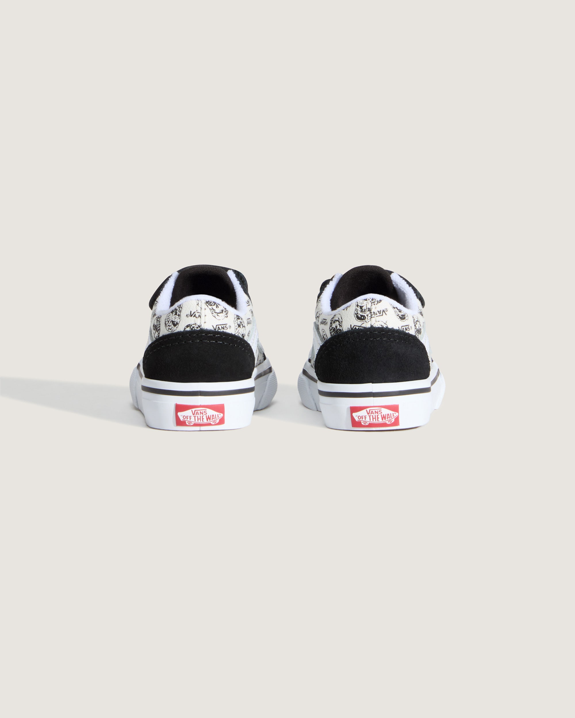 Toddler Old Skool V Shoe VANS Black  White ALT3