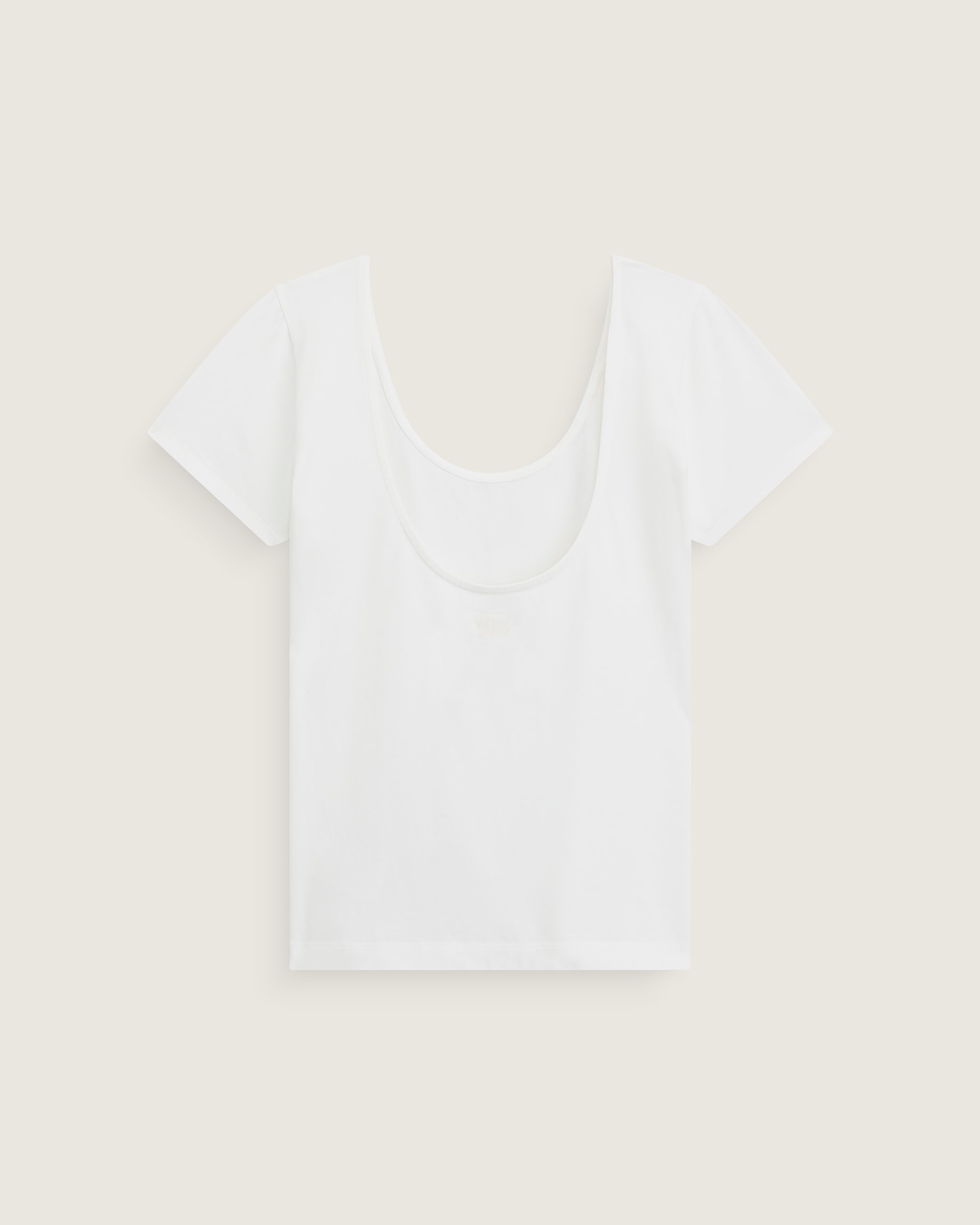 Double Scoop TShirt VANS True White ALT1