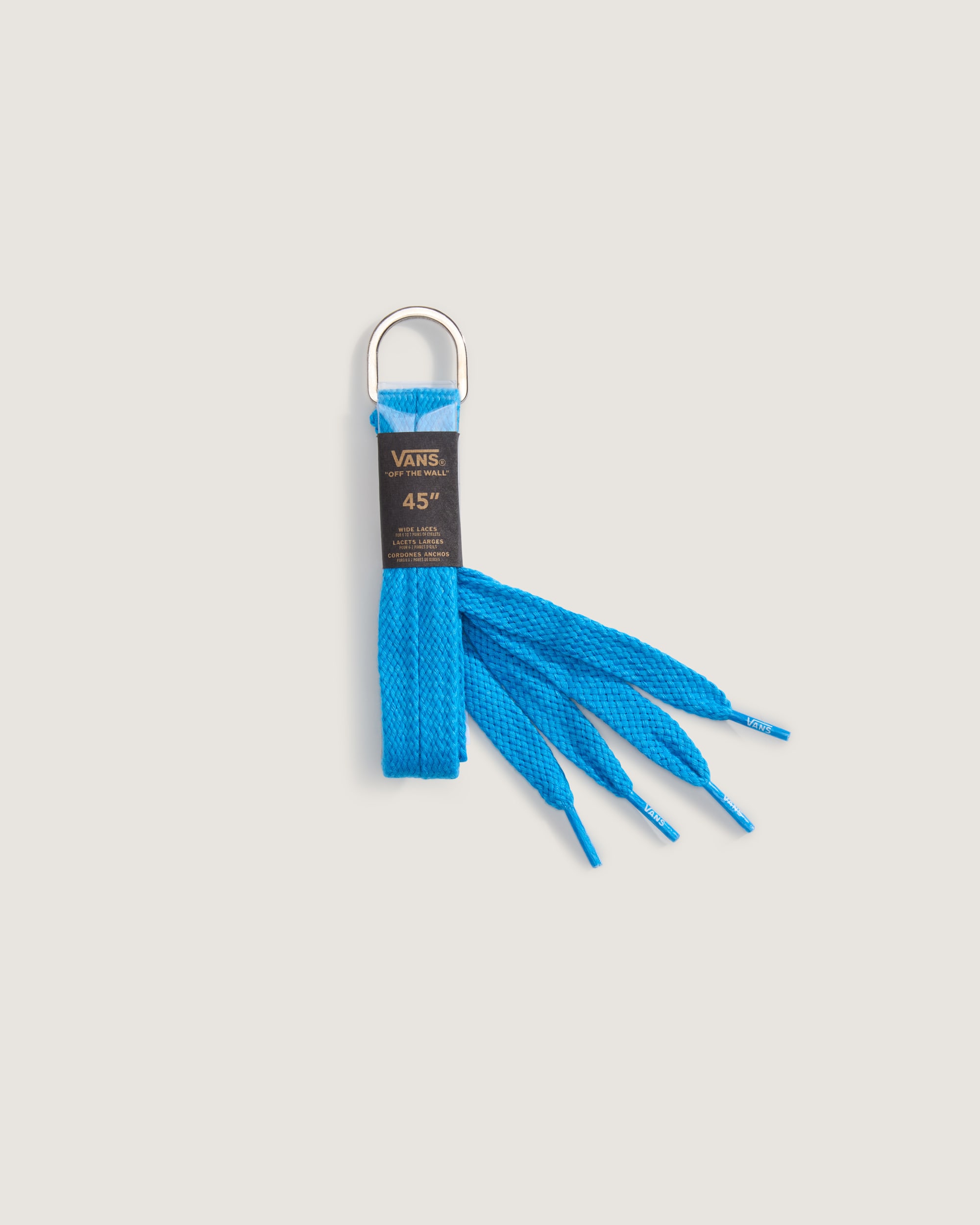 Vans Fat Shoe Laces VANS Bright Azure Blue HERO