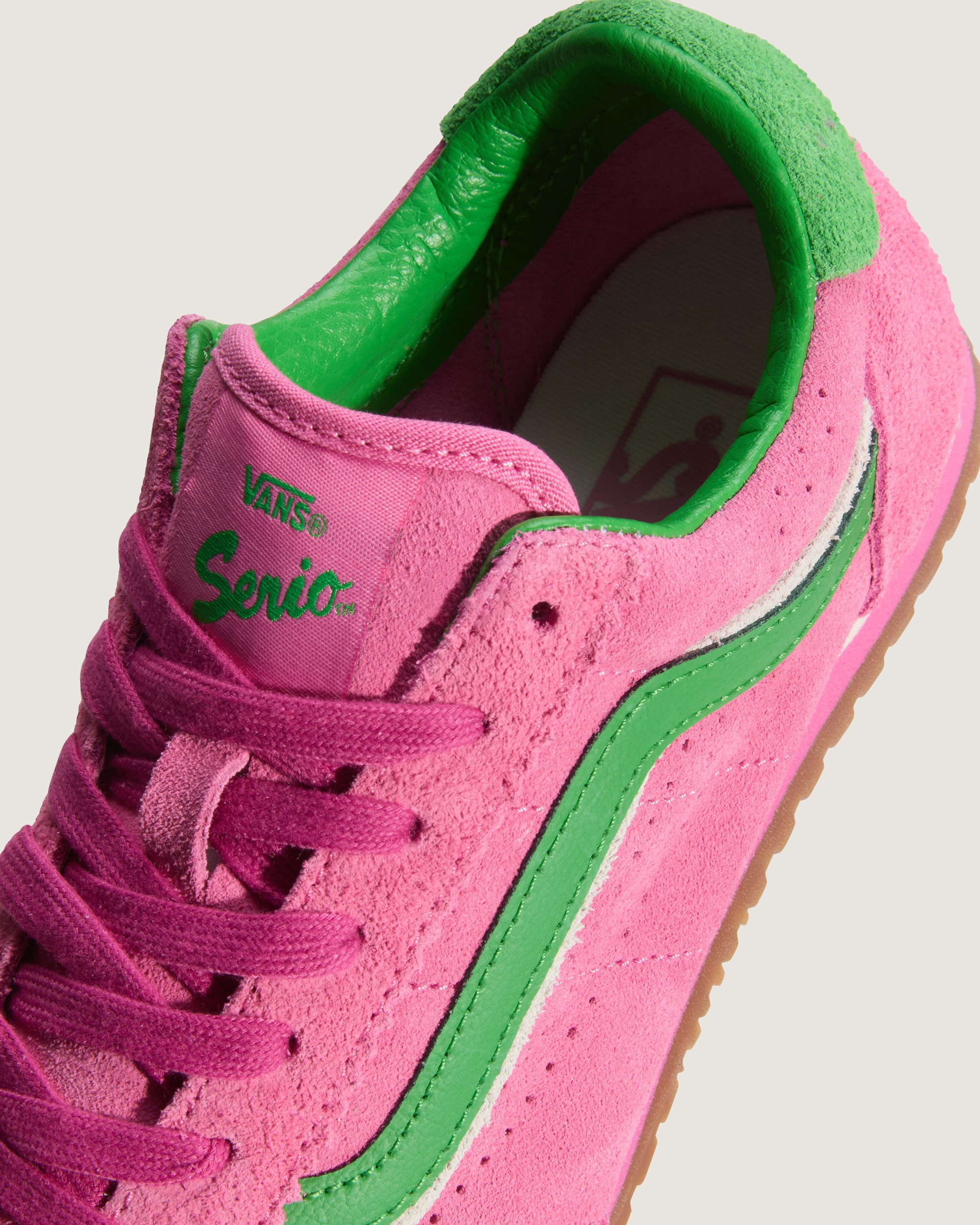 Super Lowpro Shoe VANS Fizz Pink  Bright Green ALT5