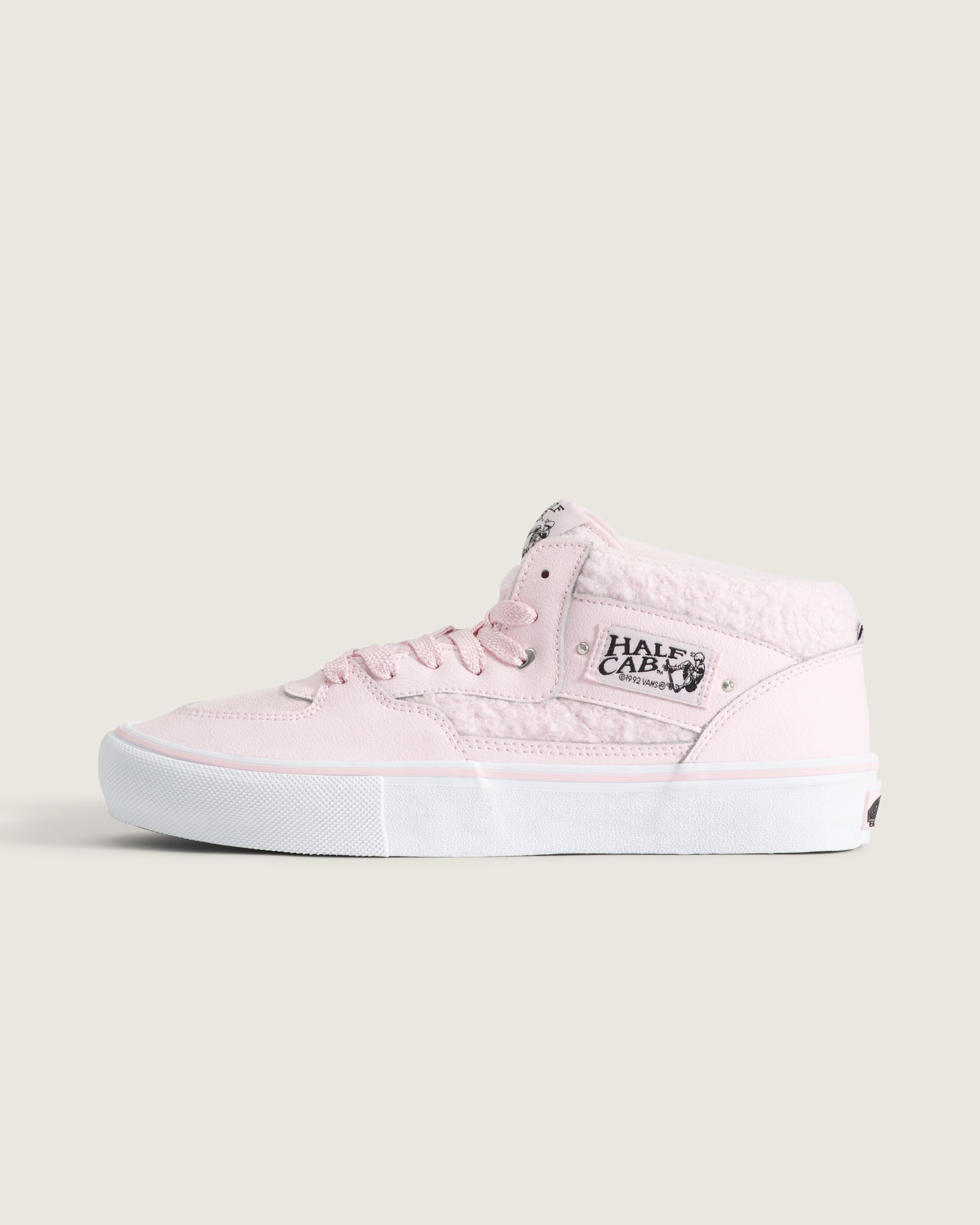 Skate Half Cab Shoe VANS Pink  White HERO