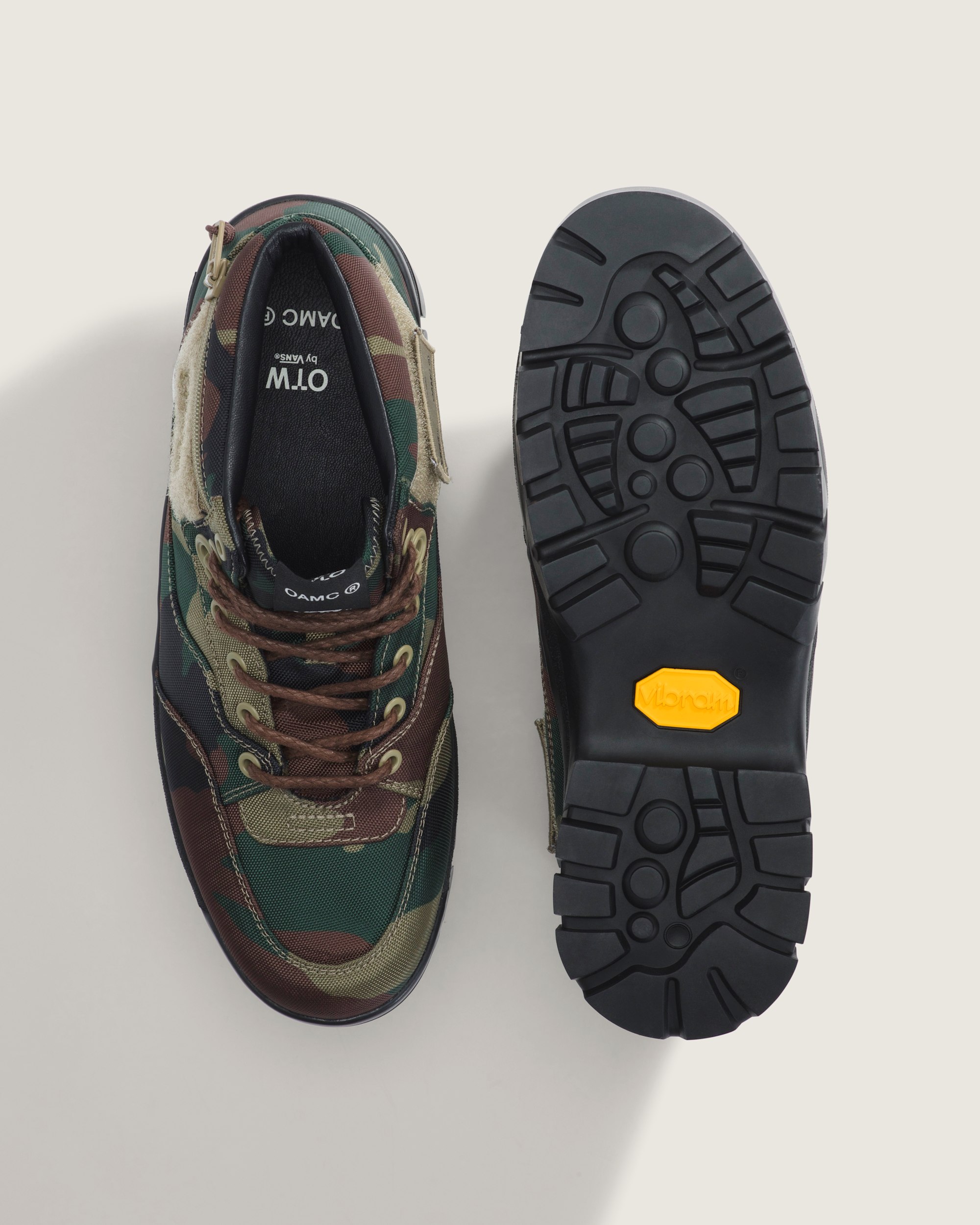 OTW by Vans x OAMC Half Cab SP Boot VANS OAMC Woodland Camo Green ALT2