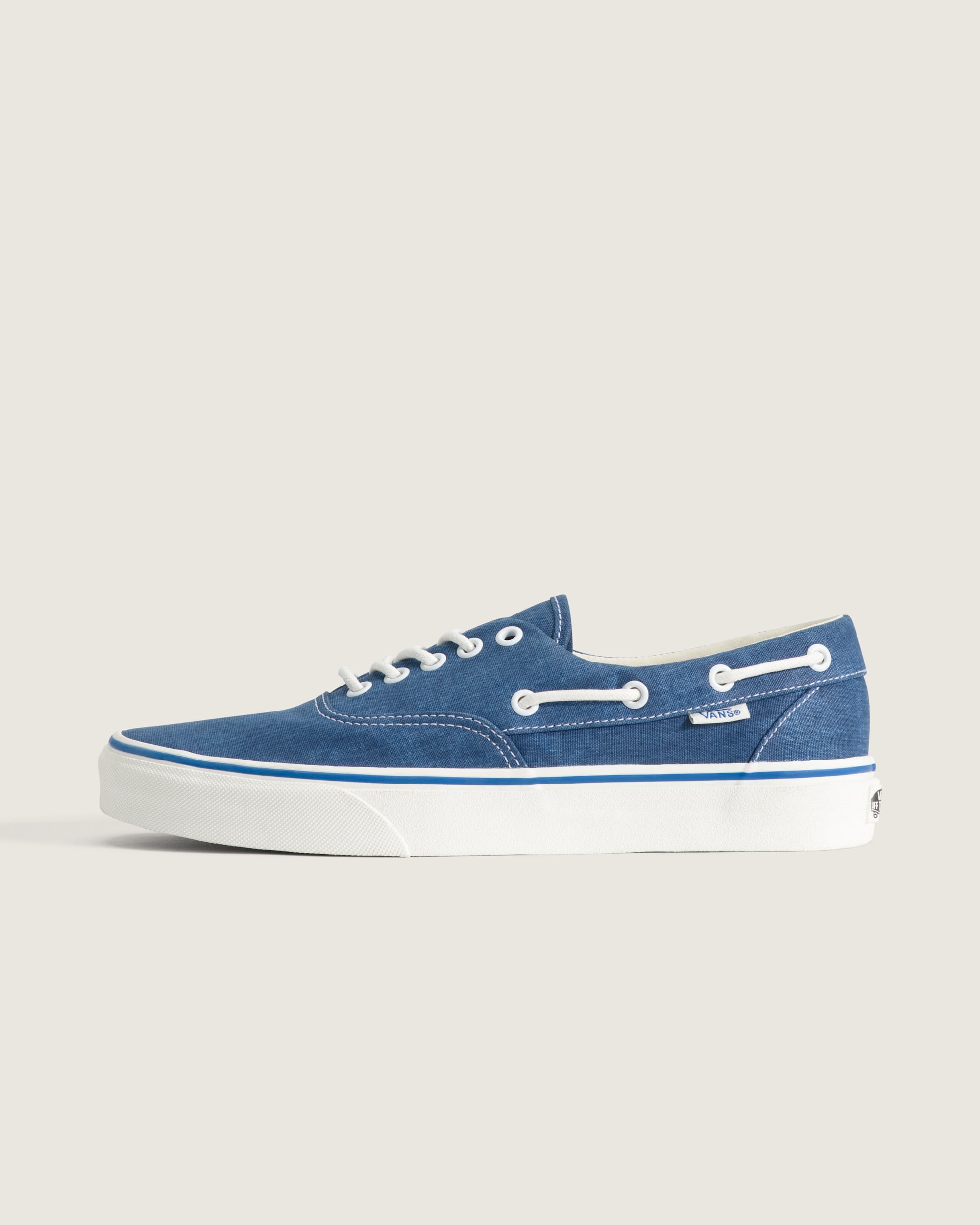 Authentic Boat Shoe VANS Navy Blue  Marshmallow White HERO