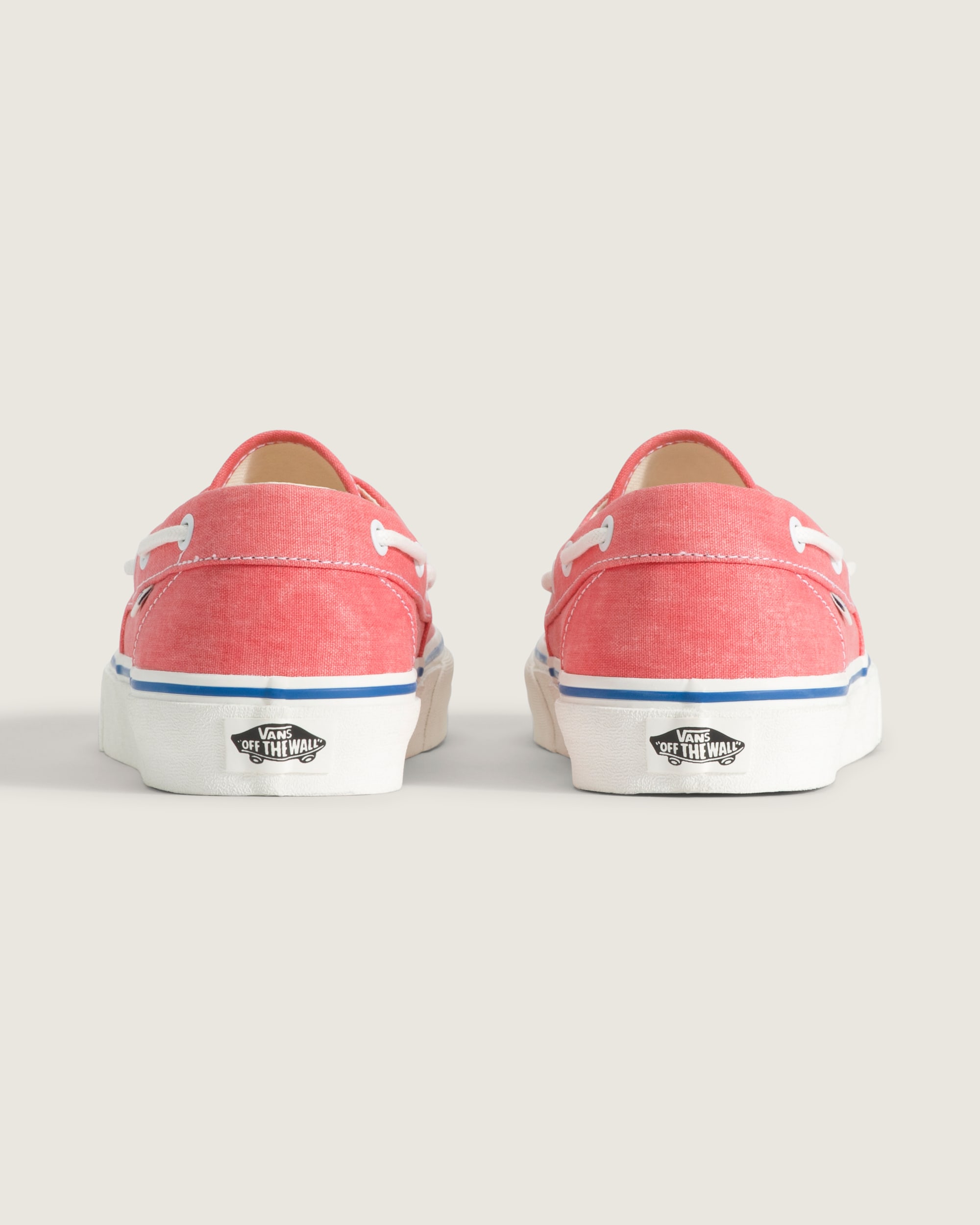 Authentic Boat Shoe VANS Cayenne Red ALT3