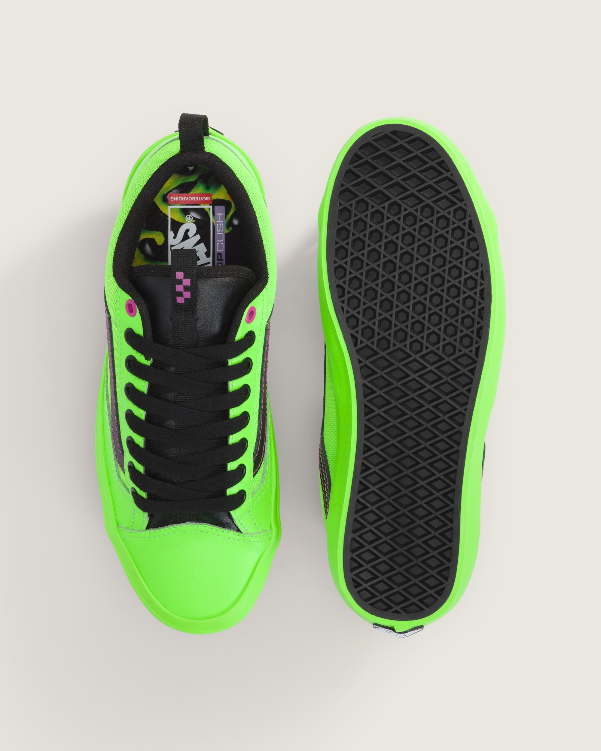 Skate Old Skool 36 Shoe VANS Gecko Green  Black ALT2