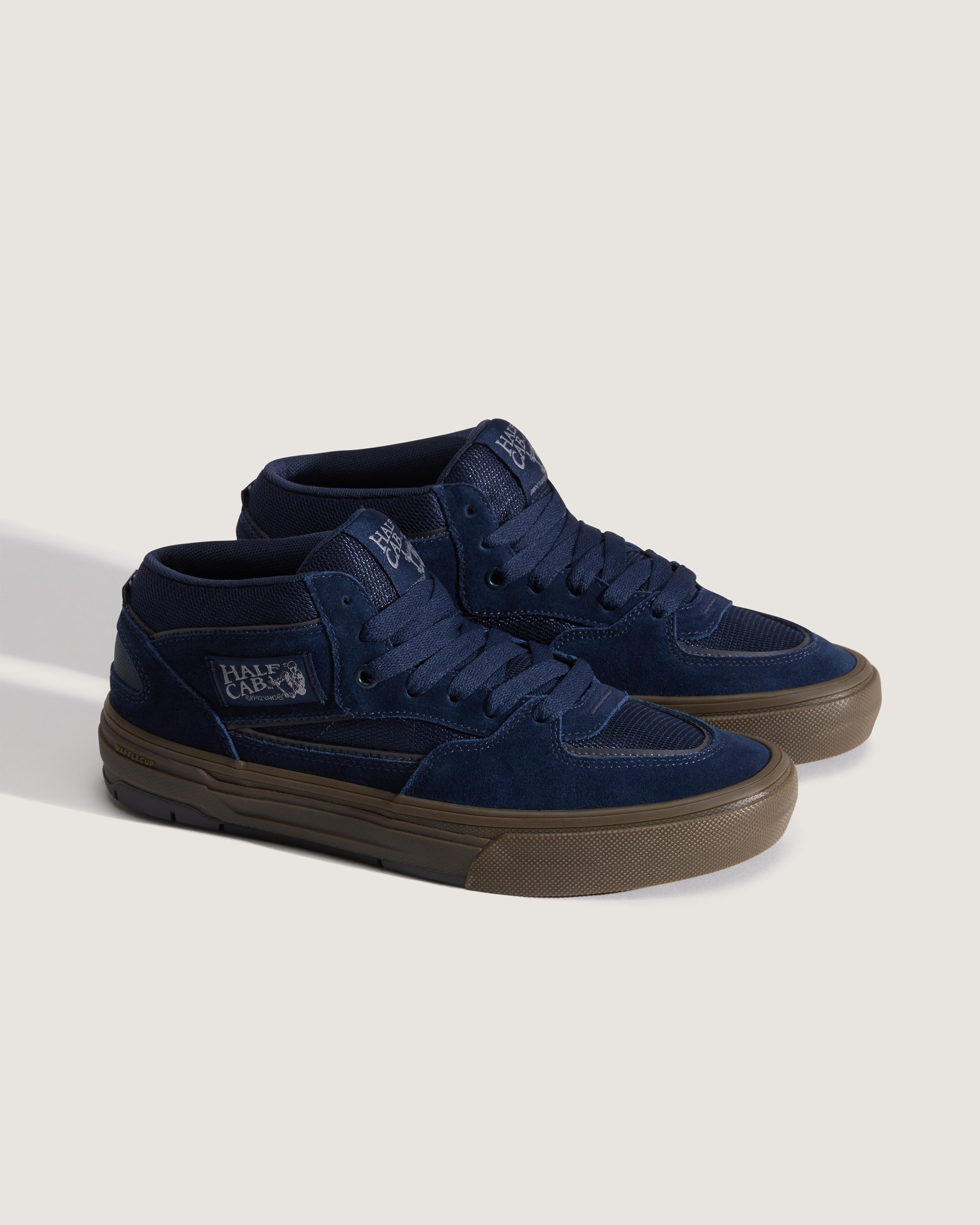 Skate Half Cab Wafflecup Shoe VANS Gum Navy Blue ALT1