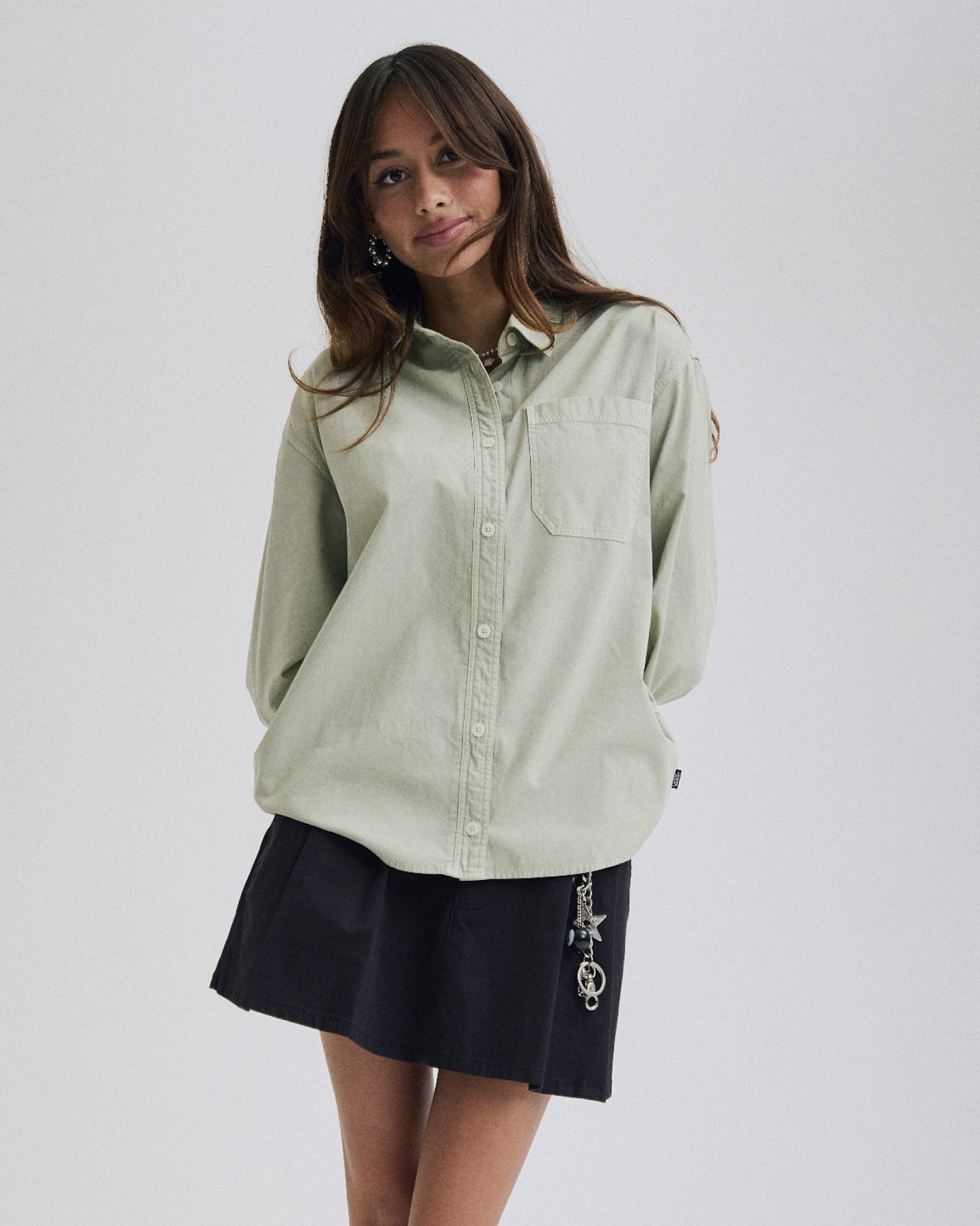 Utility Shirt VANS Soft Sage Green HERO