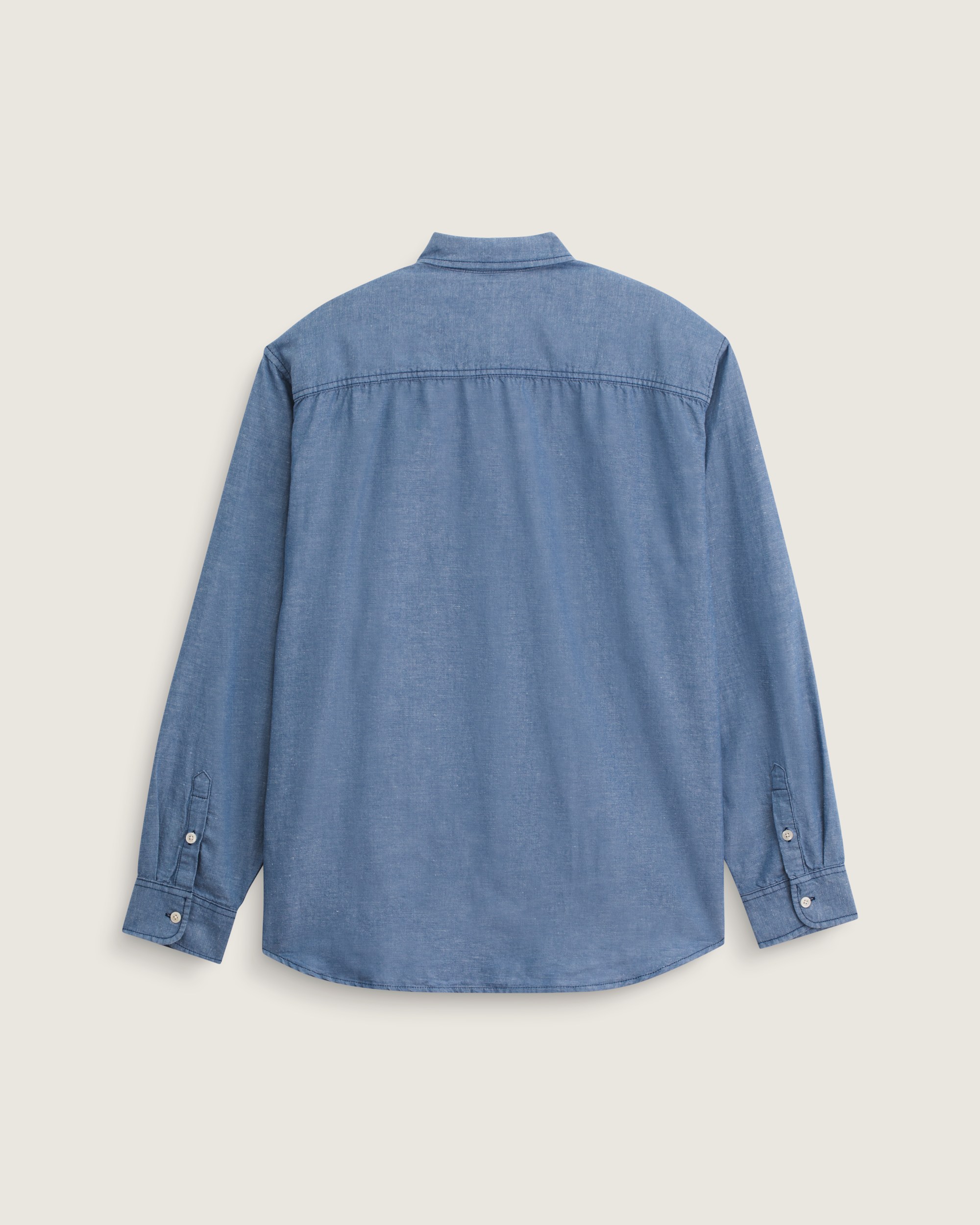 Lawson Solid Oxford Long Sheeve Shirt VANS True Navy Blue ALT1