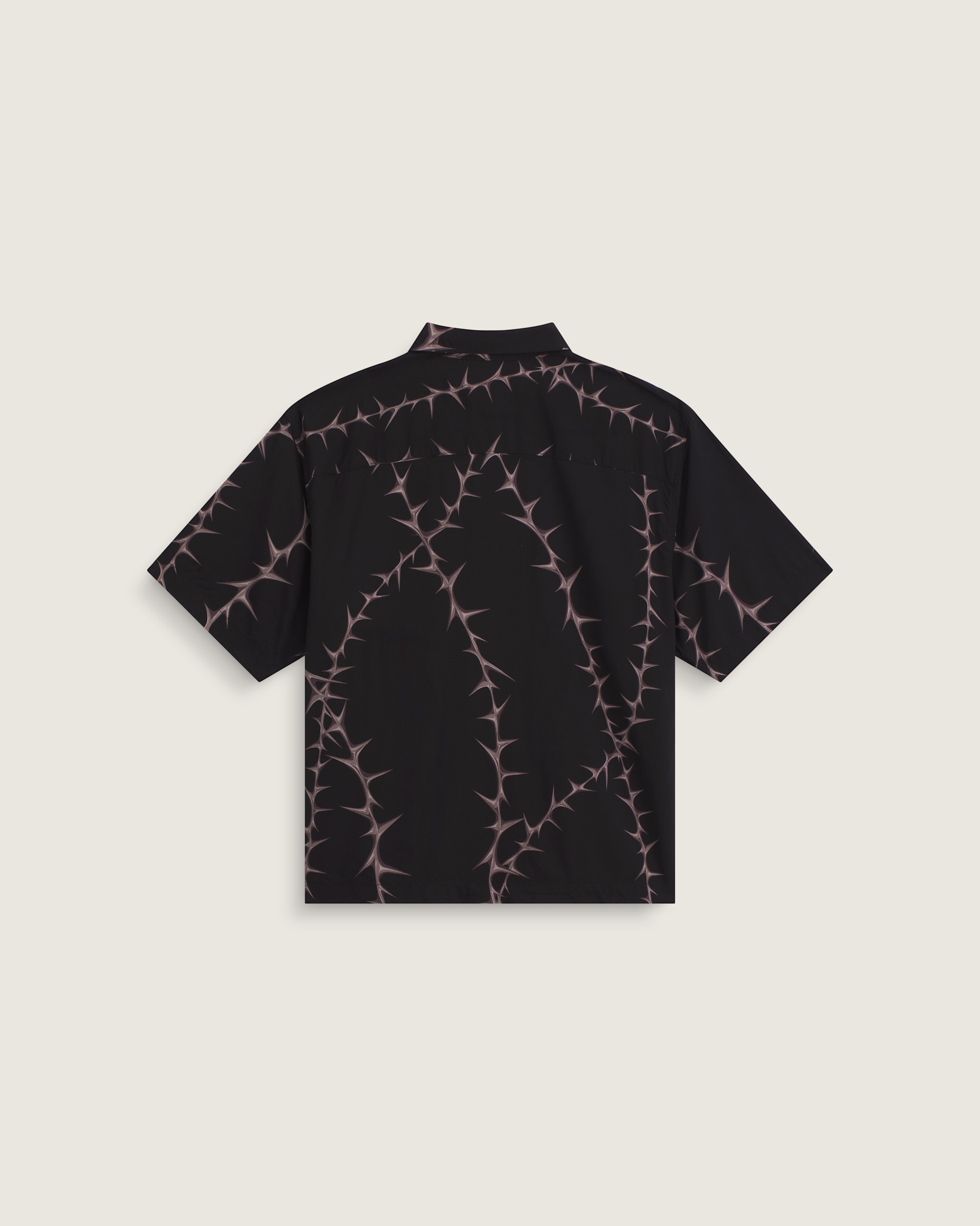 Van Doren Printed Camp Shirt VANS Black ALT1
