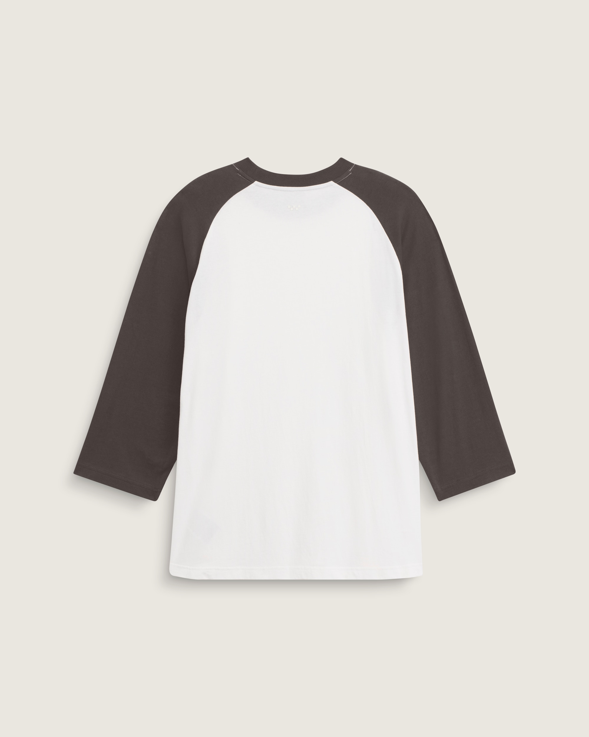 Standard Raglan TShirt VANS Faded Black  Egret White ALT1