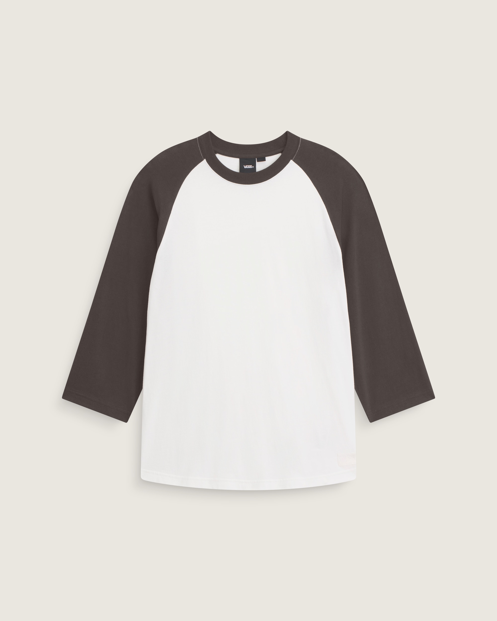 Standard Raglan TShirt VANS Faded Black  Egret White HERO