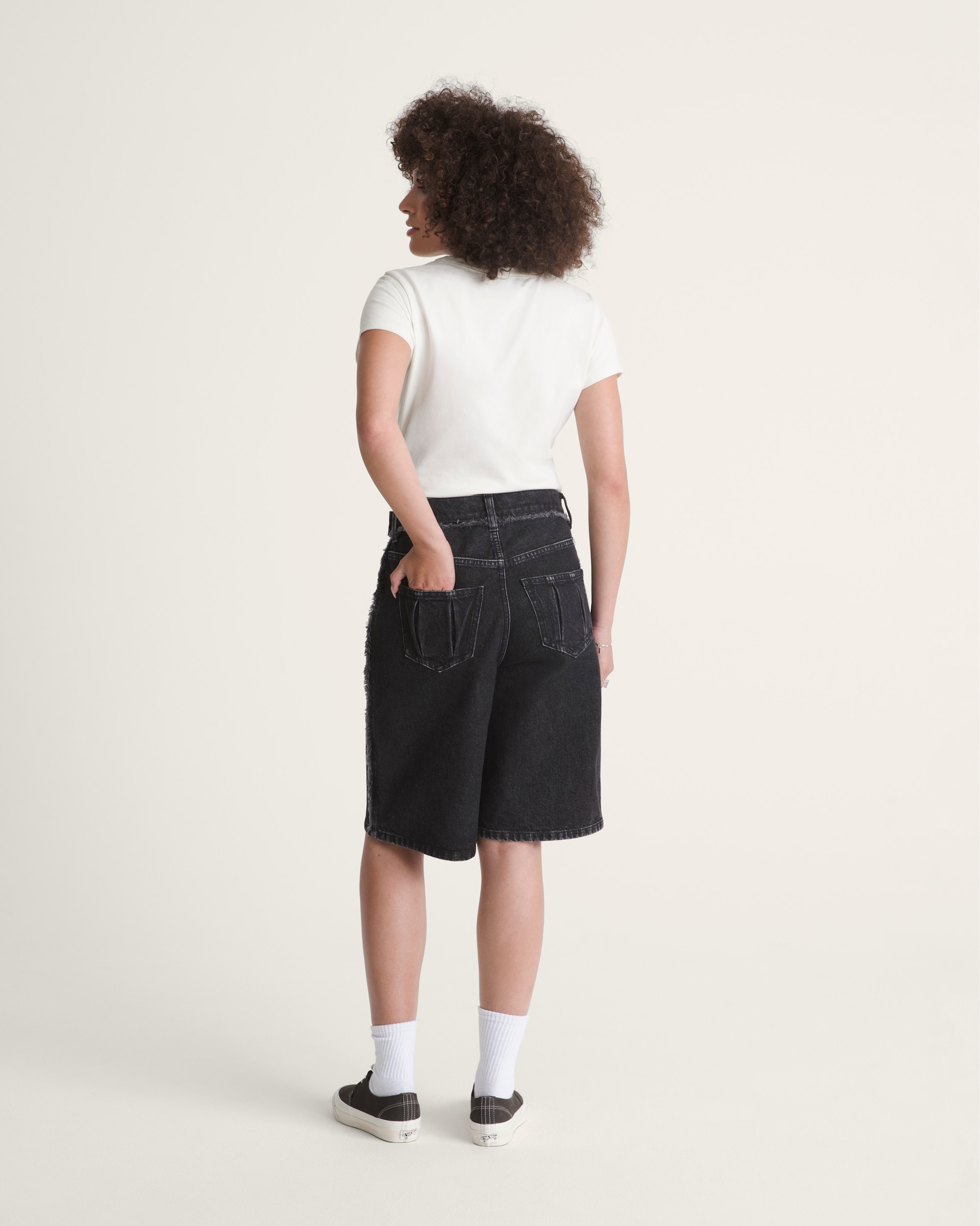 OTW by Vans Five Pocket Denim Short VANS Black ALT3