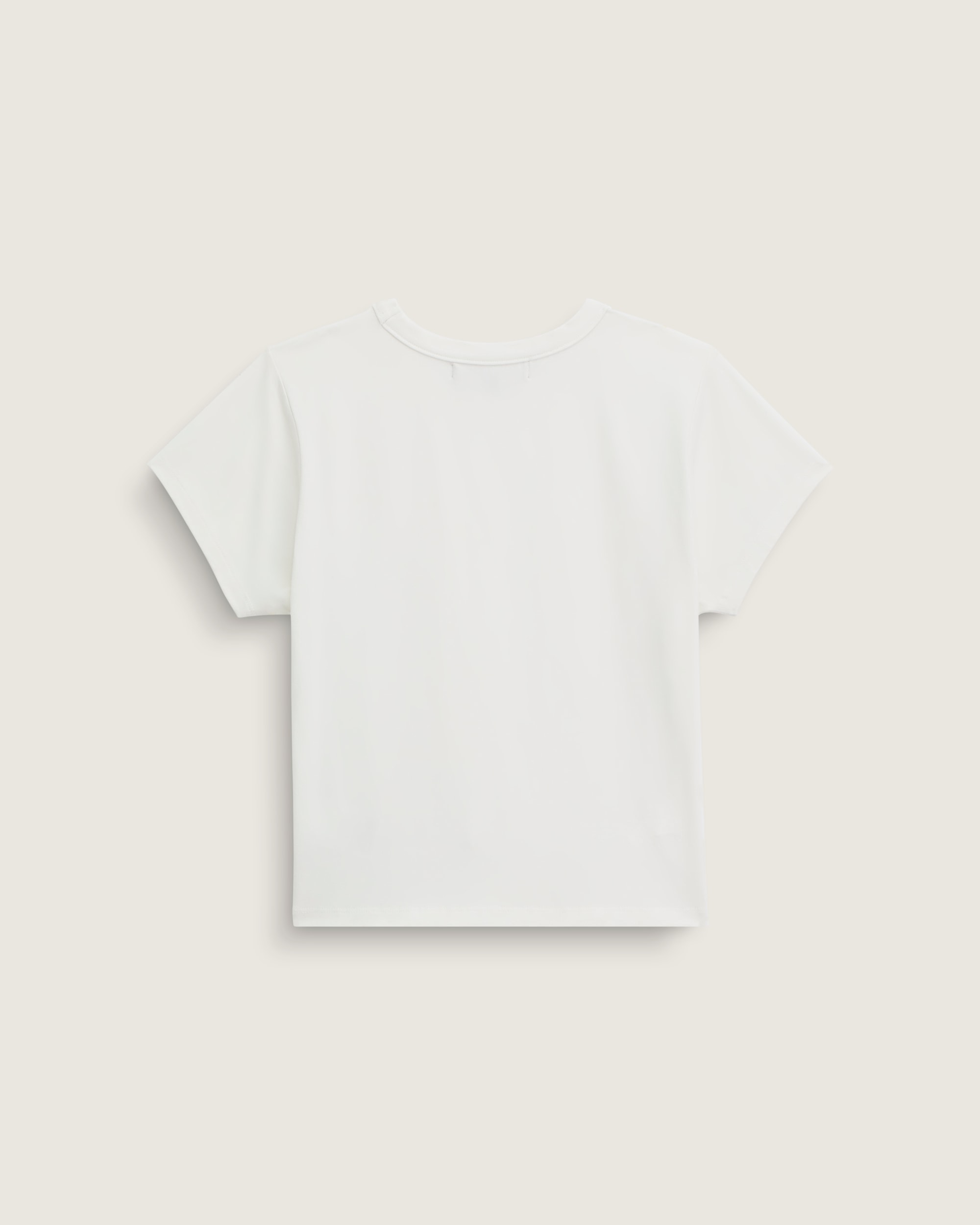 Jersey Knit Shirt VANS Marshmallow White ALT1