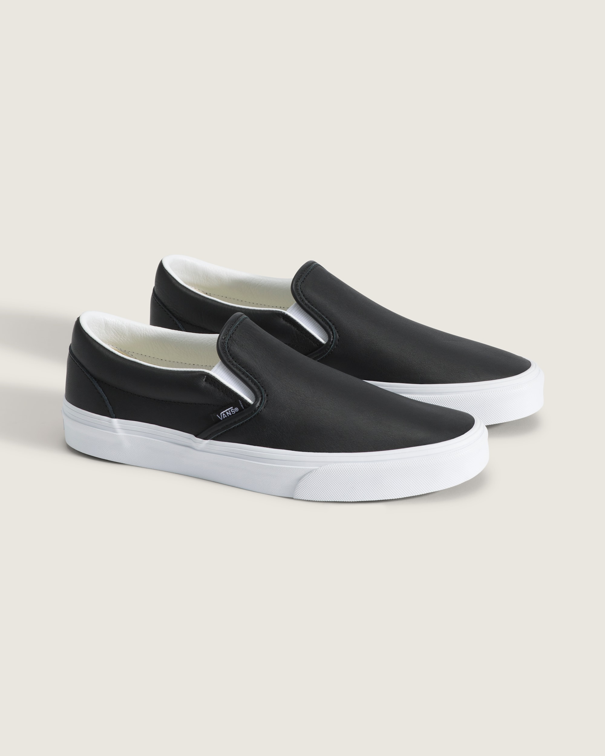Classic SlipOn Shoe VANS Black  True White ALT1