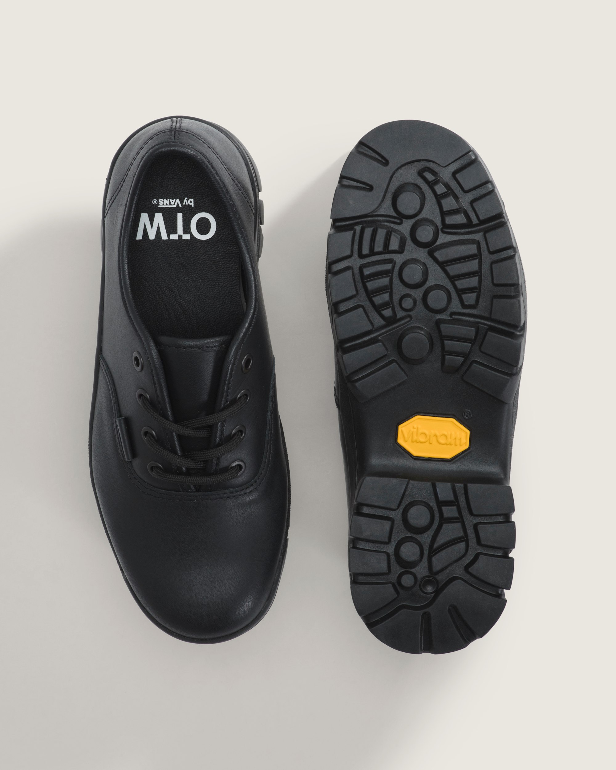 OTW Authentic Oxford VANS Horween Black ALT2