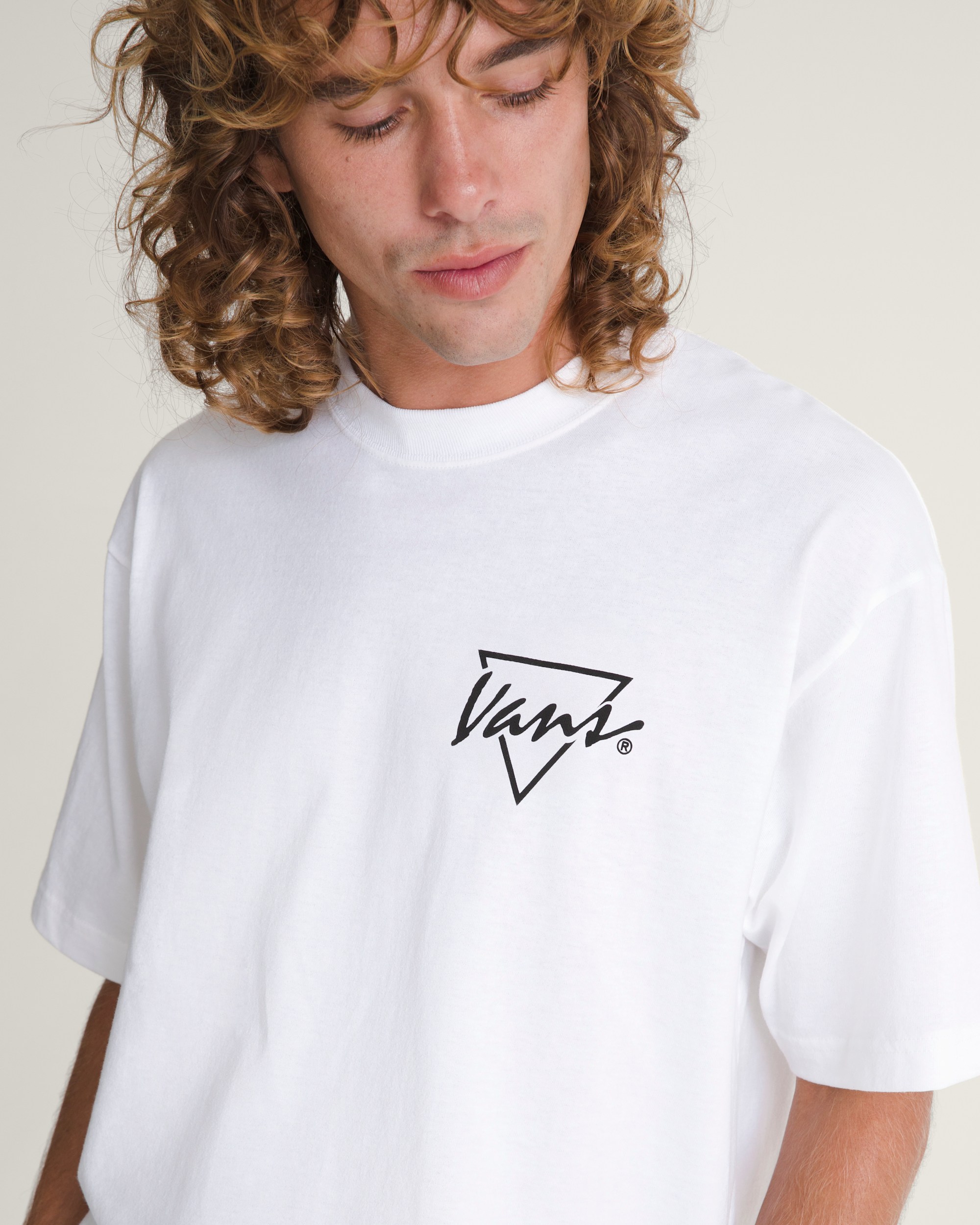 Palm Drive TShirt VANS White ALT4