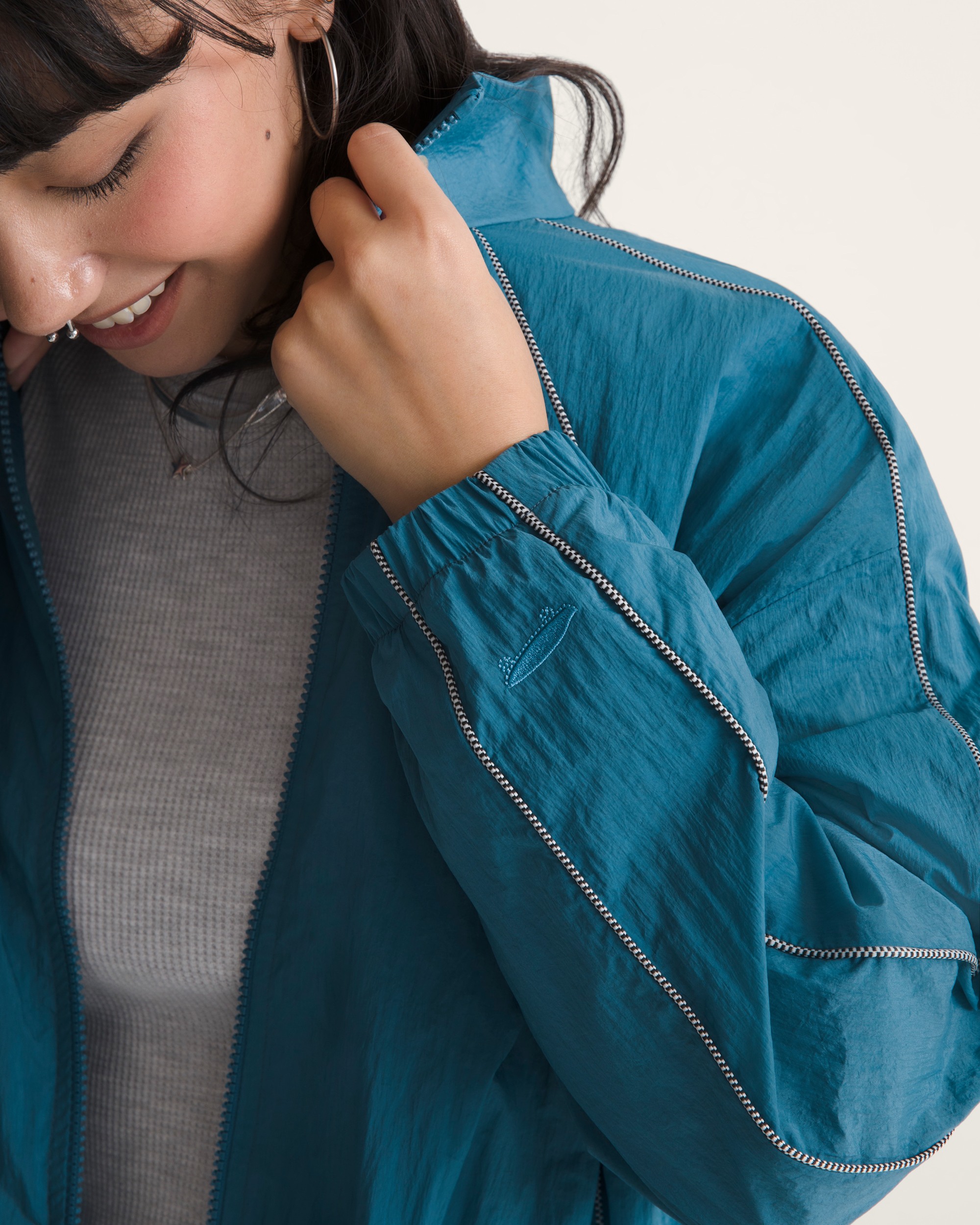 Nyla Track Jacket VANS Stv Navy Blue ALT5