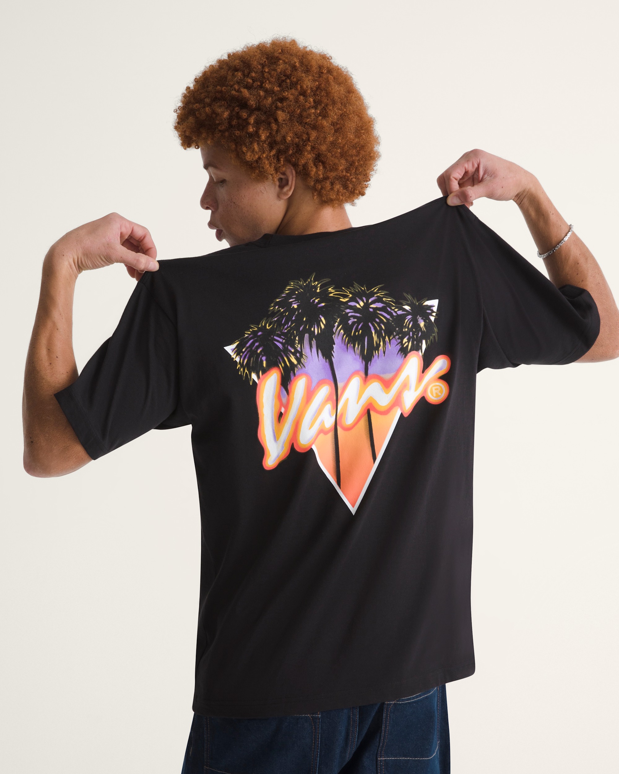 Palm Drive TShirt VANS Black ALT3