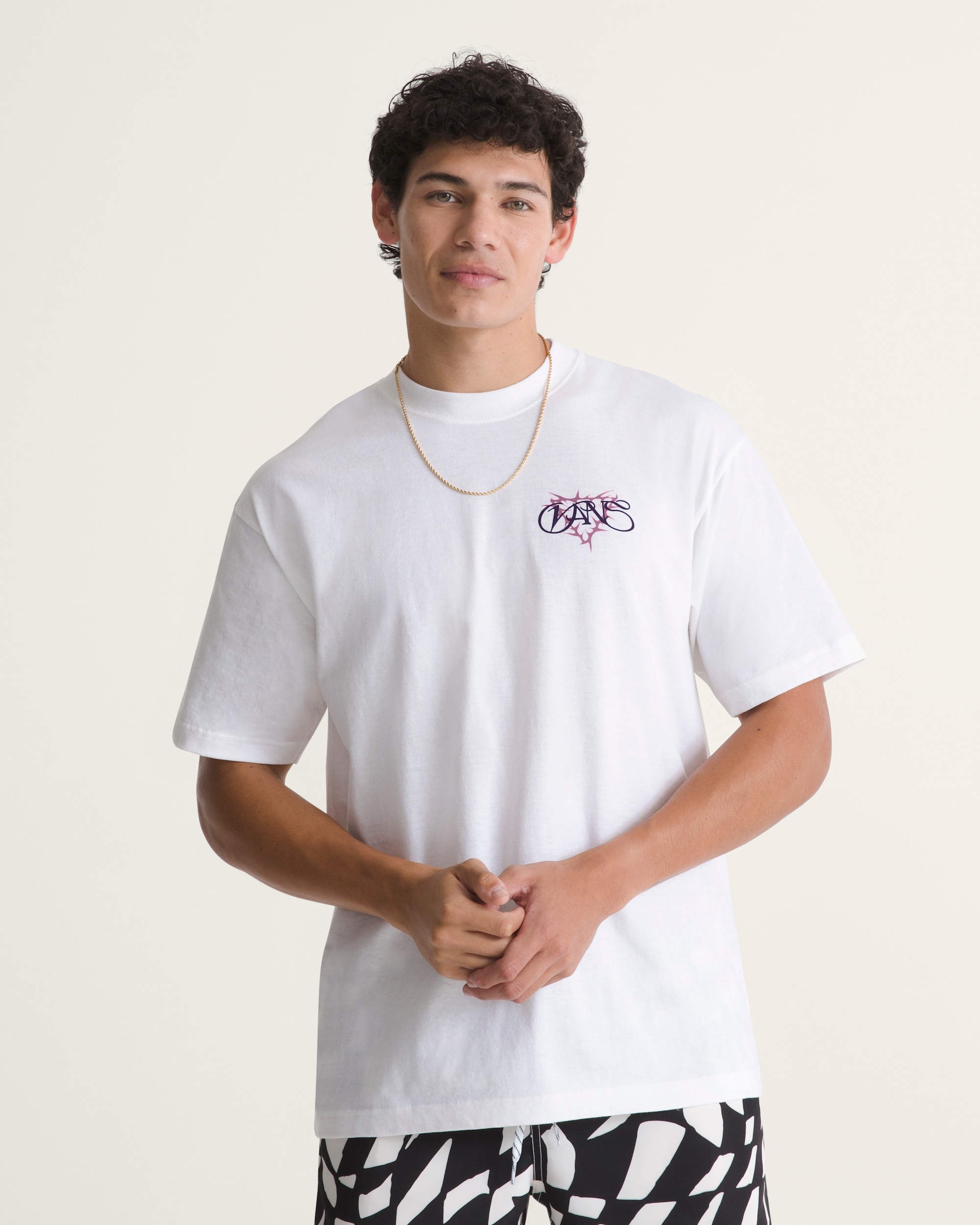 Prickles TShirt VANS White ALT2