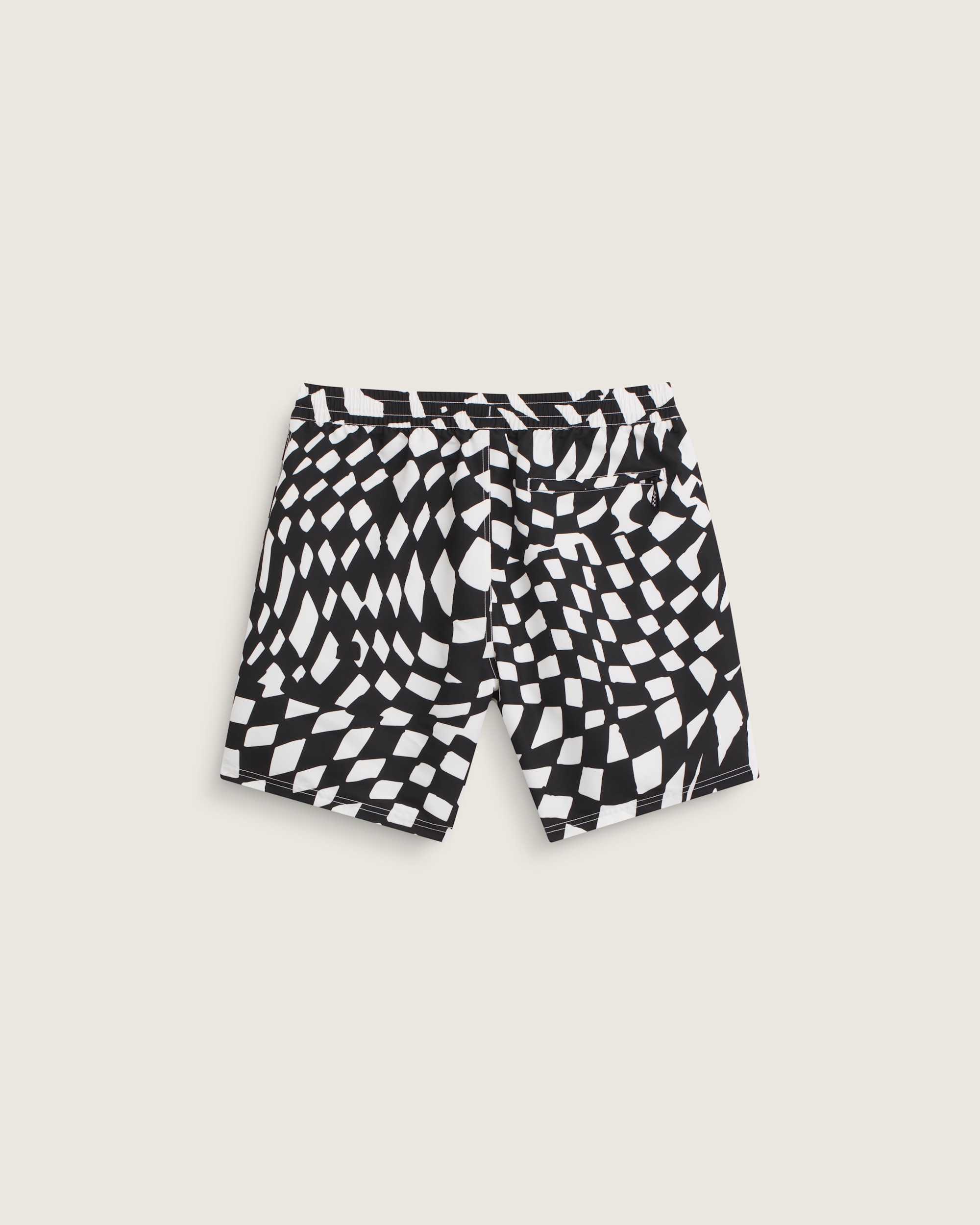 Primary II Elastic Printed Boardshorts VANS Black  White ALT1