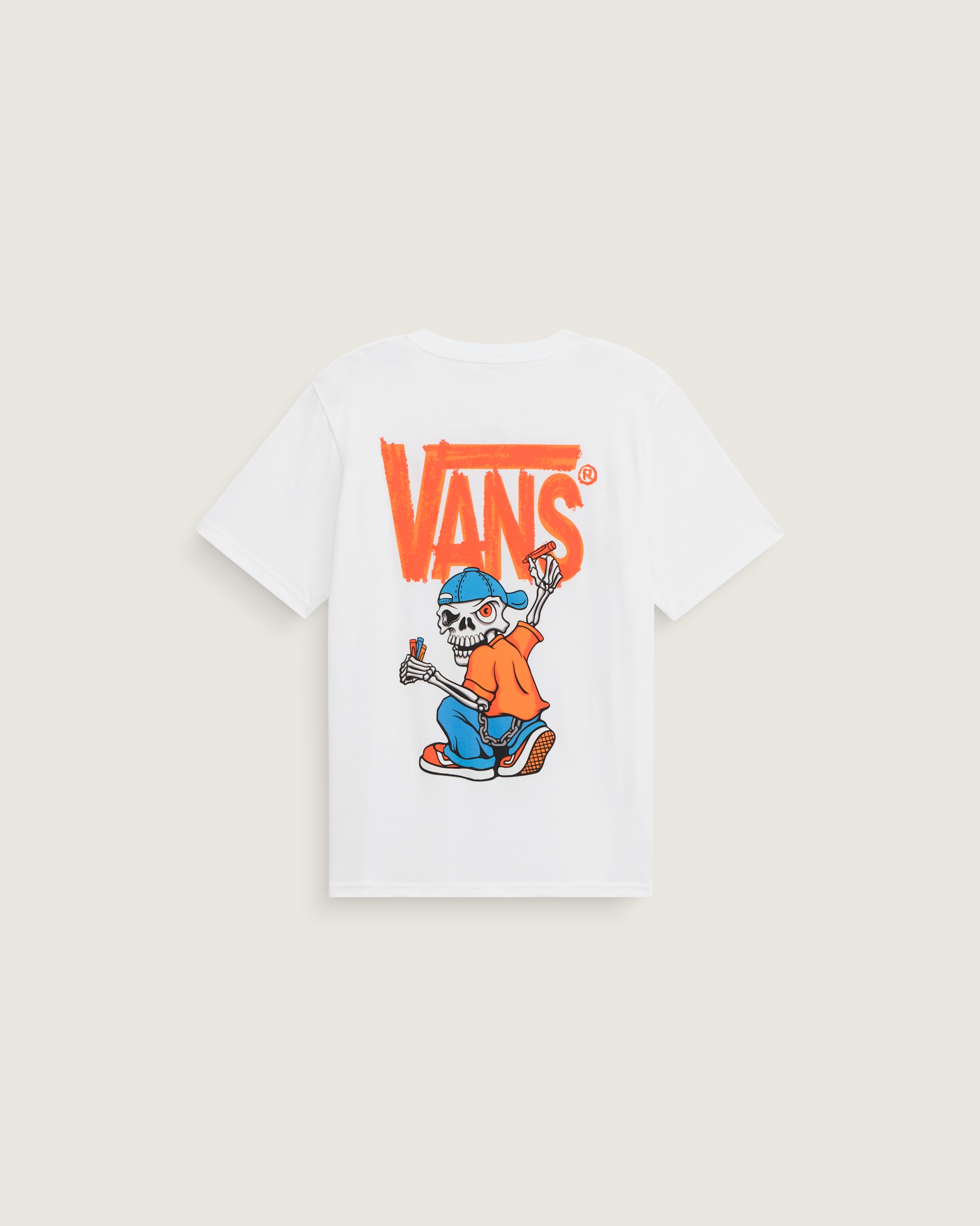 Kids Lil Reggie Mischief TShirt VANS White HERO