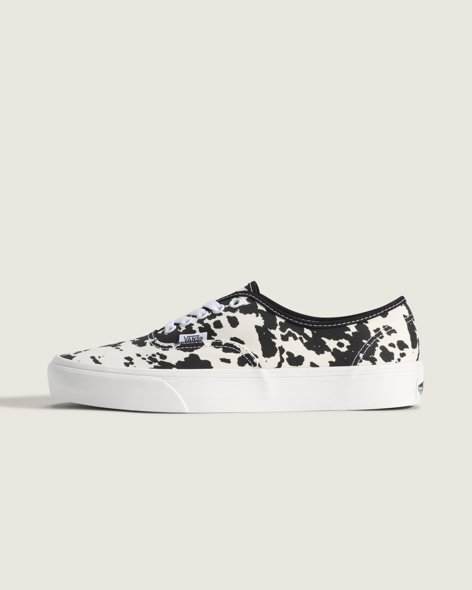 Authentic Shoe VANS Cow Black  Marshmallow White HERO