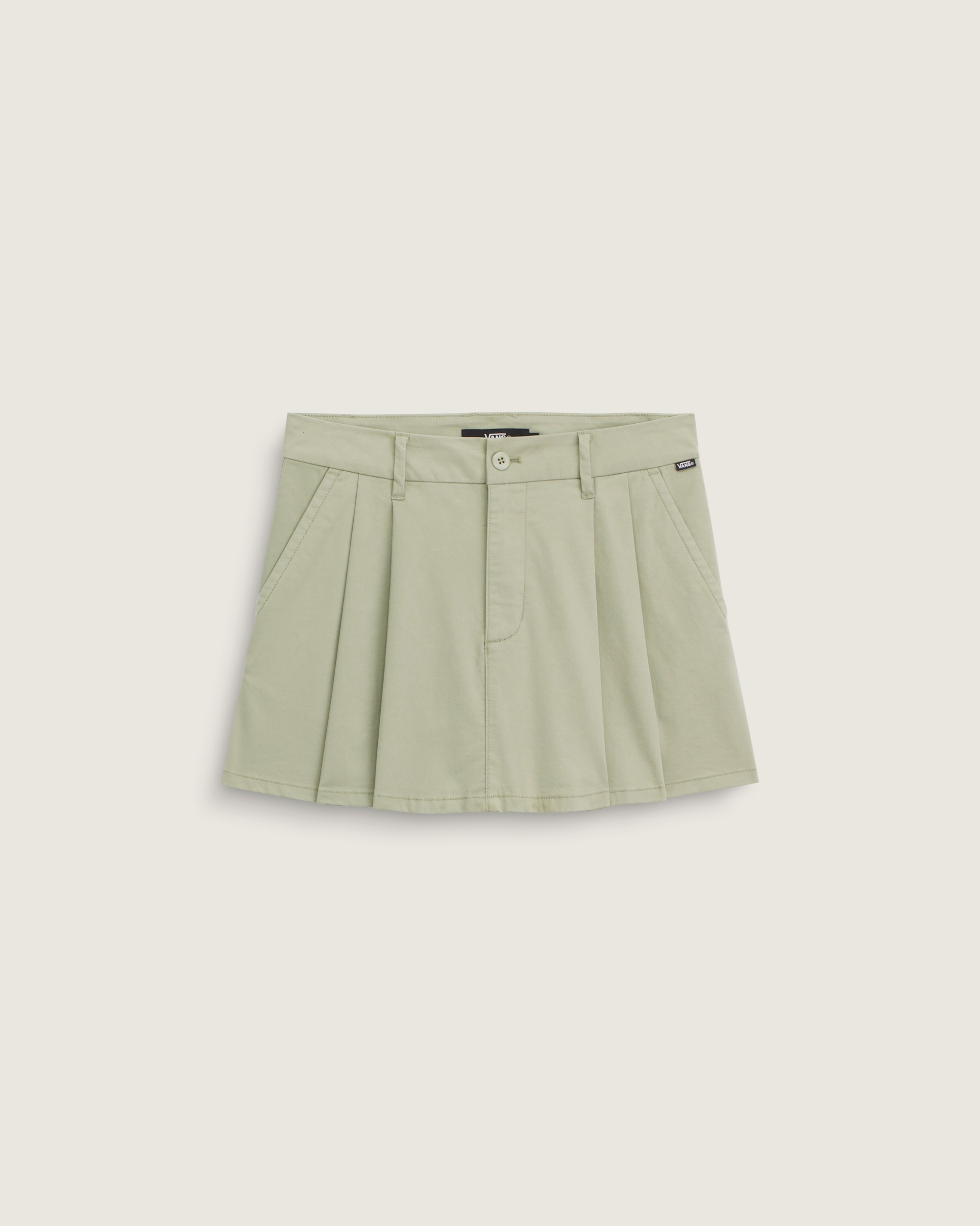Authentic Chino Mini Skirt VANS Soft Sage Green ALT4