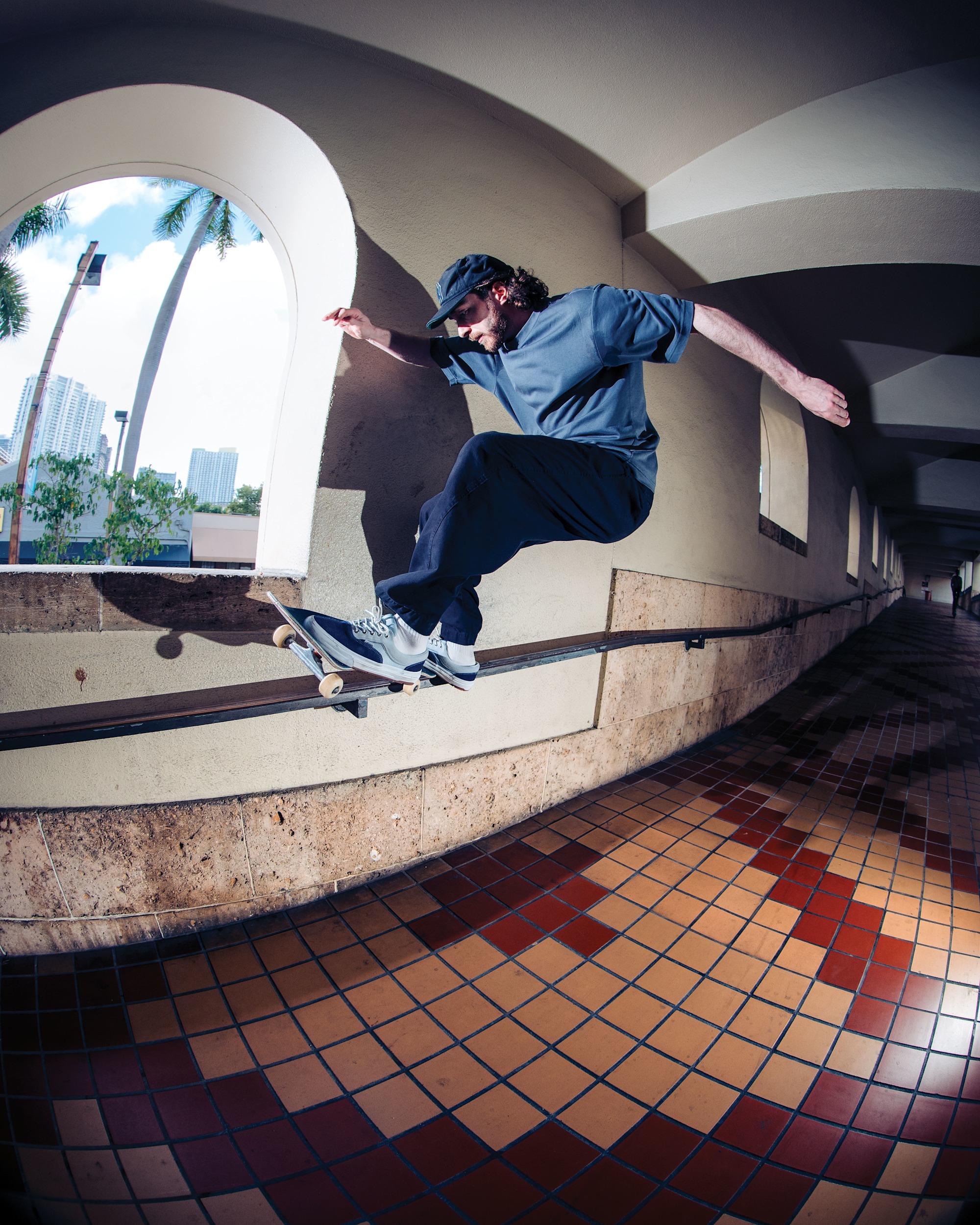 Skate Era Wafflecup Shoe VANS Navy Blue  Light Blue ALT7