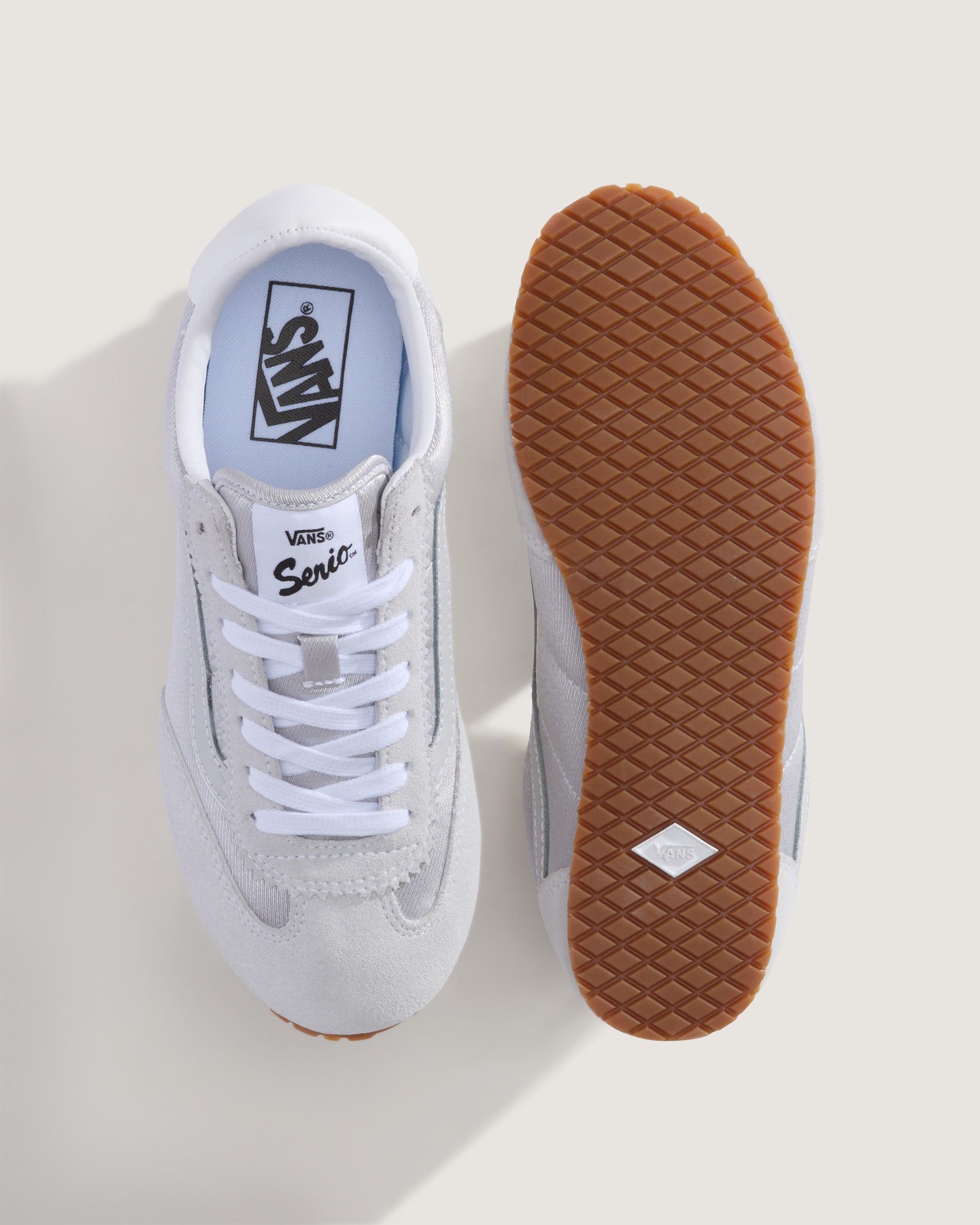 Super Lowpro Shoe VANS Metallic Silver Grey ALT2