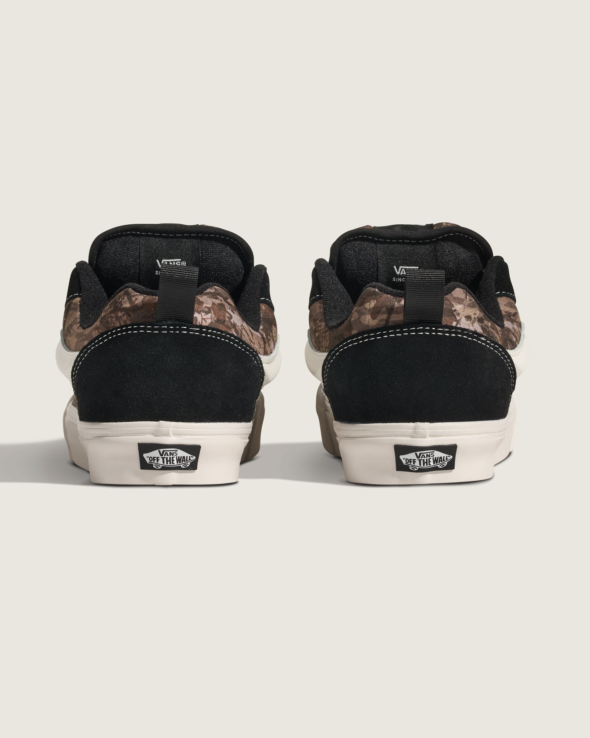 Knu Skool Shoe VANS Camo Olive Green  Black ALT3