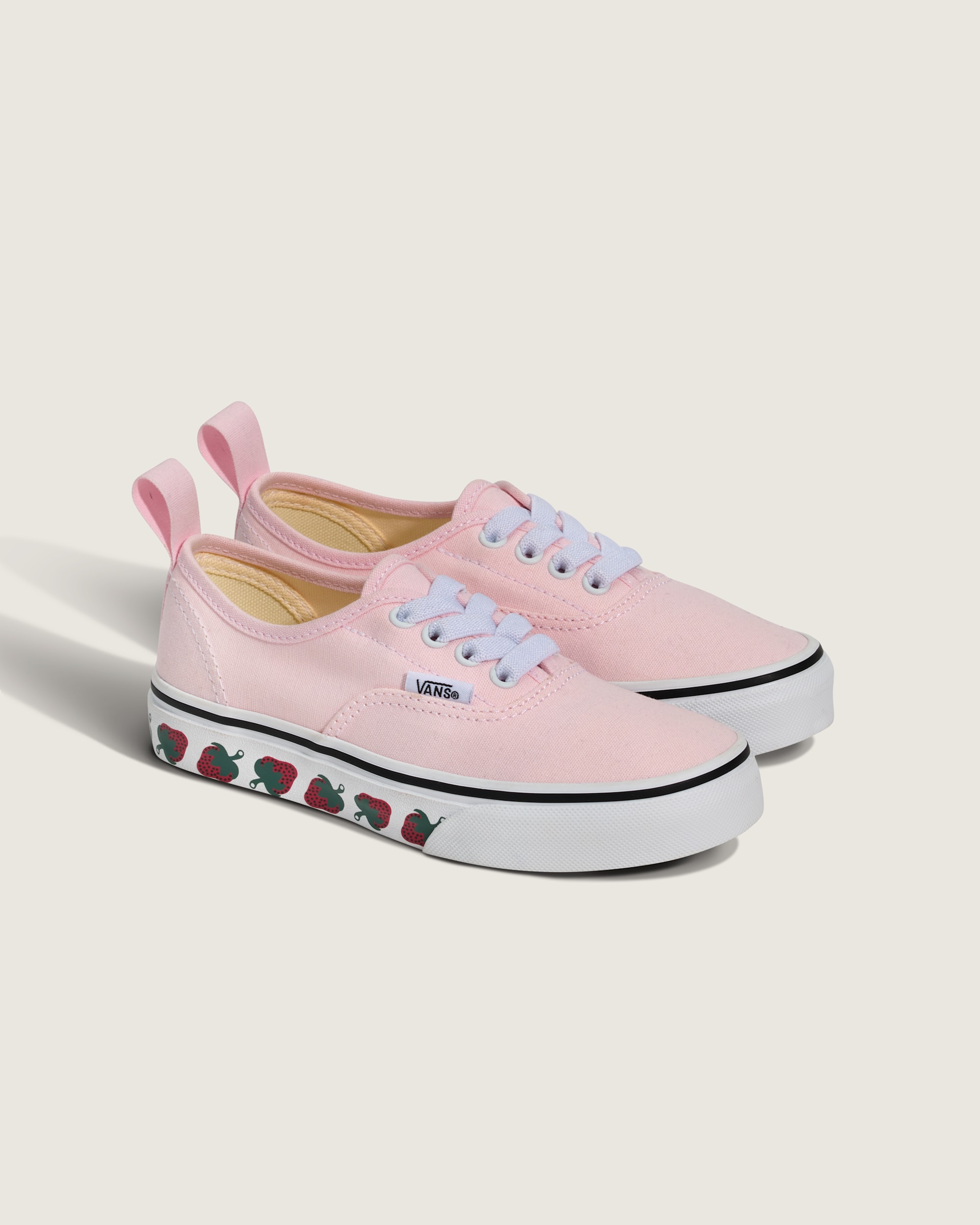 Little Kids Authentic Shoe VANS Pastel Pink ALT1