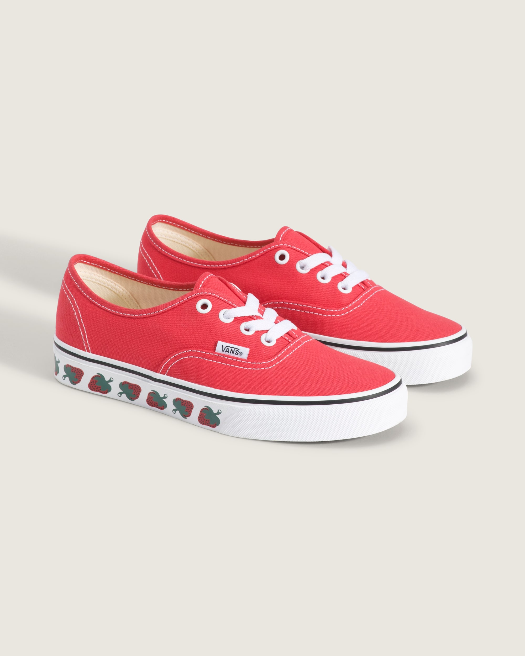 Authentic Shoe in Crimson Haze Red | Vans