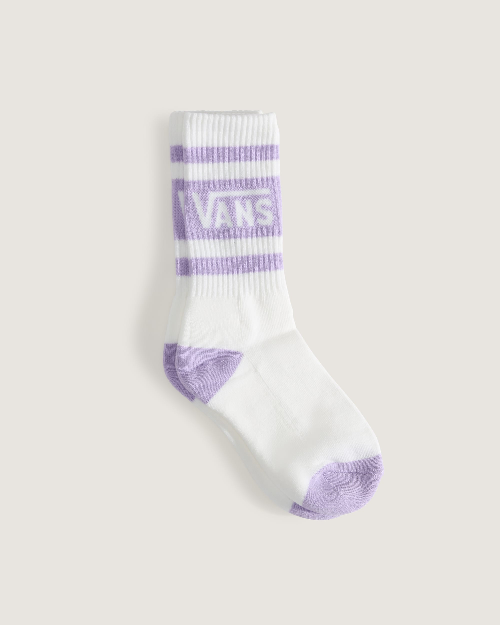 Kids Vans Drop V Crew Socks VANS Soft Orchid Purple ALT1
