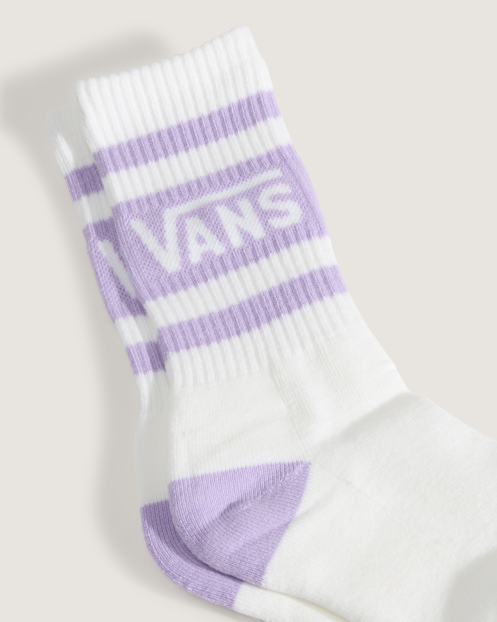 Kids Vans Drop V Crew Socks VANS Soft Orchid Purple ALT2