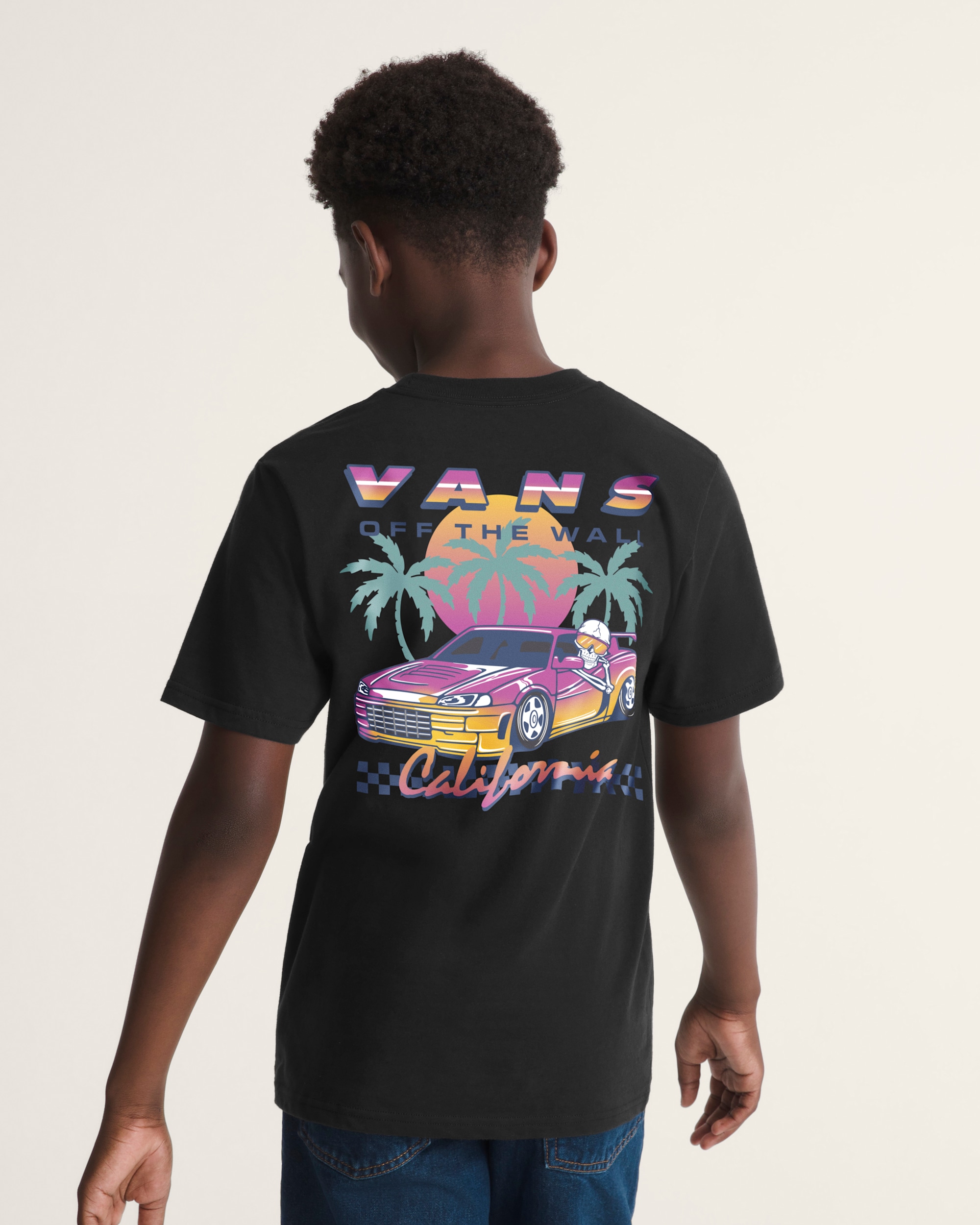 Kids Built for Speed TShirt VANS Black ALT3