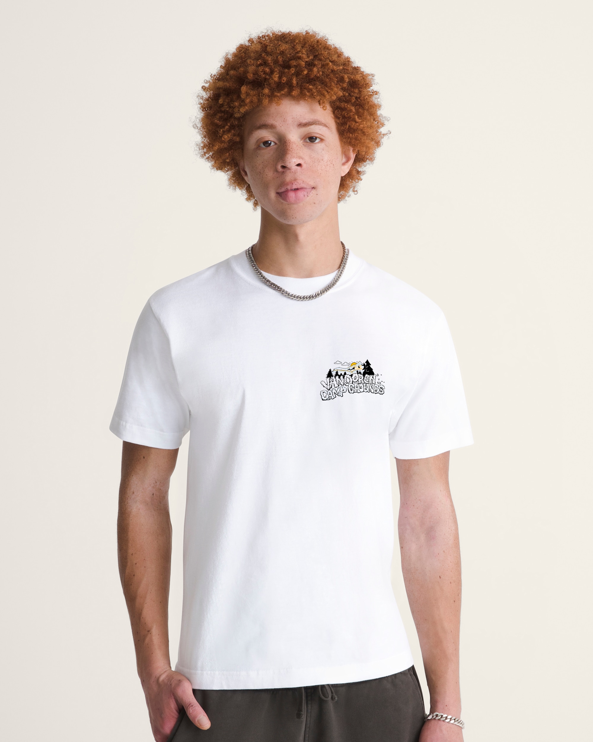 Van Doren Camp Grounds TShirt VANS White ALT2