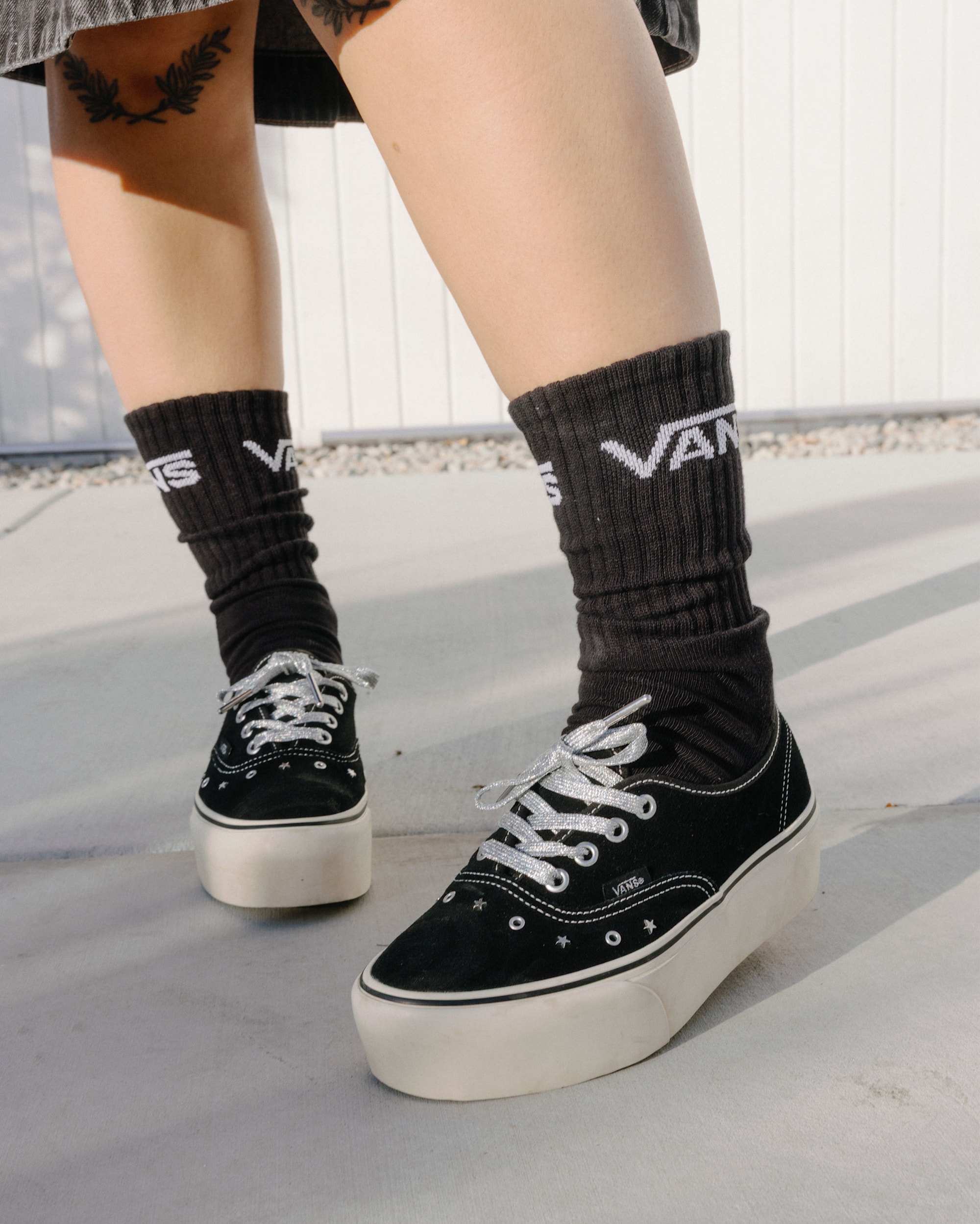 Authentic Platform Shoe VANS Black ALT5