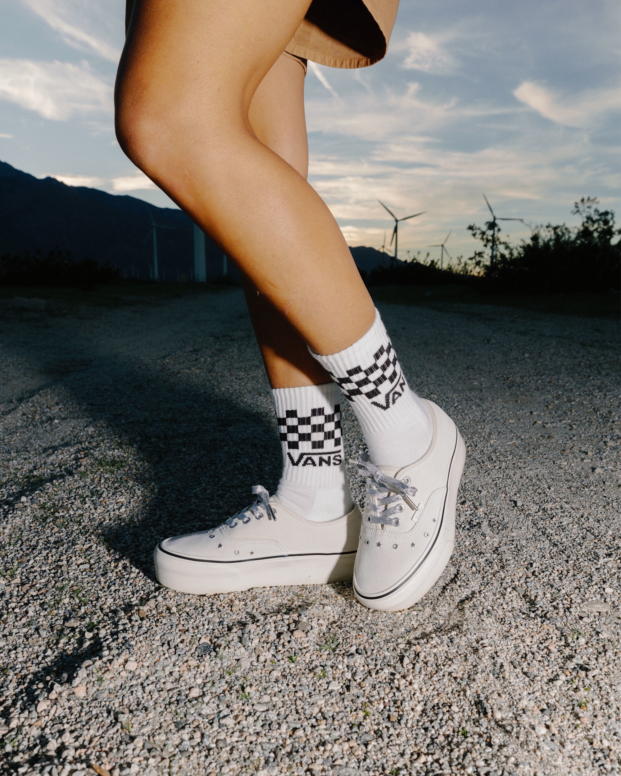 Authentic Platform Shoe VANS Marshmallow White ALT5