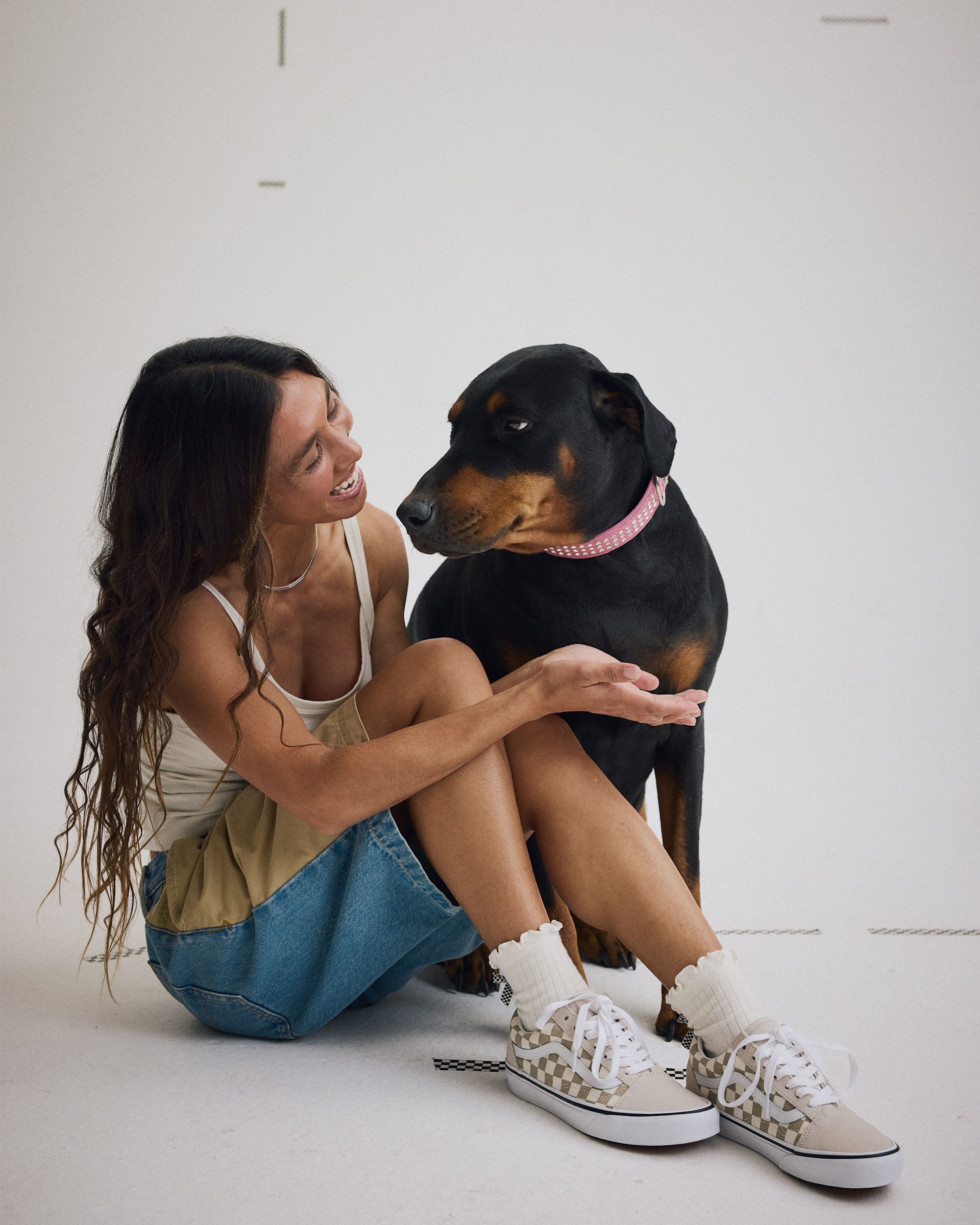 Chaussure Old Skool Checkerboard VANS Checkerboard beige avoine ALT6