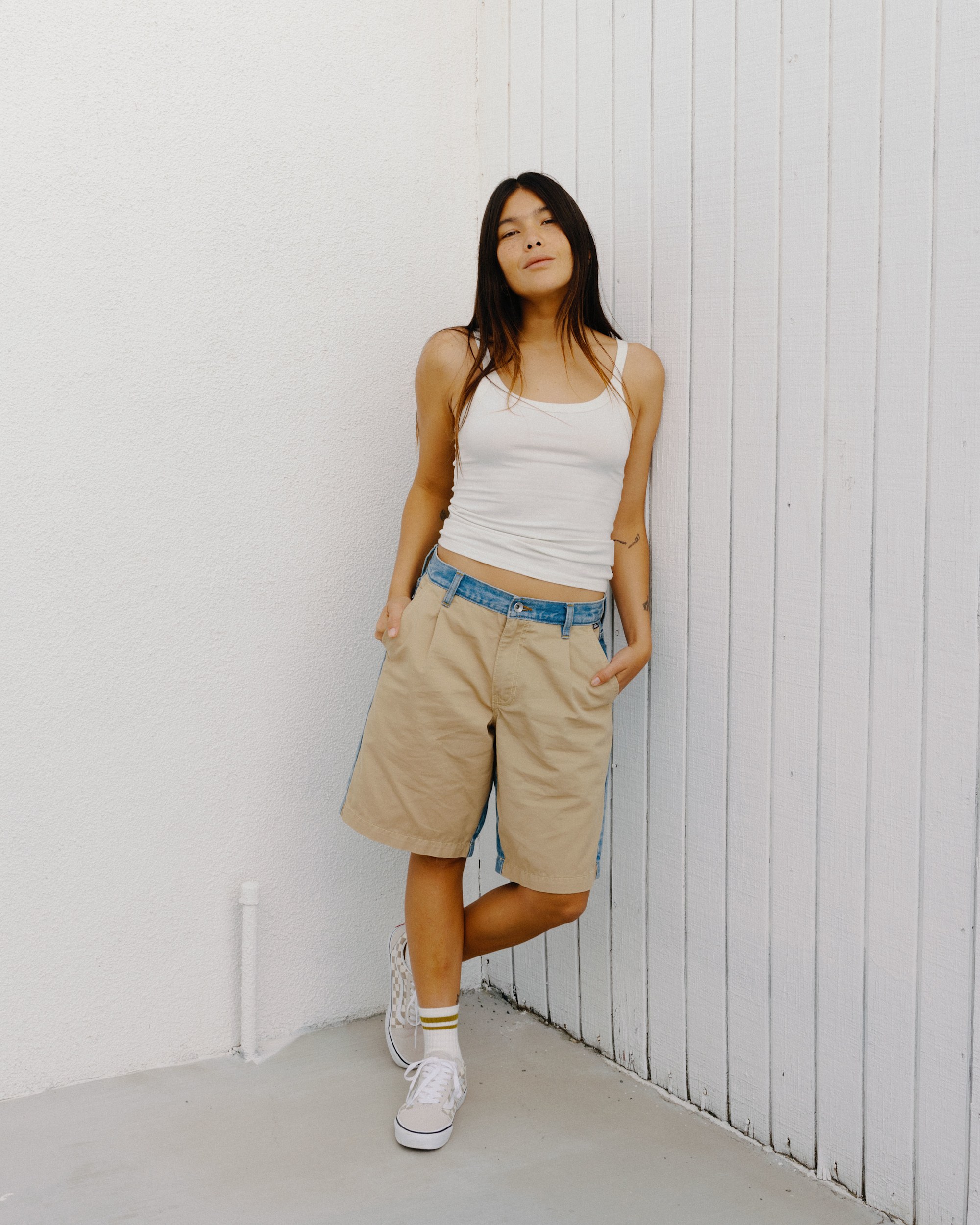 Long Bermuda Shorts VANS Incense Brown ALT2