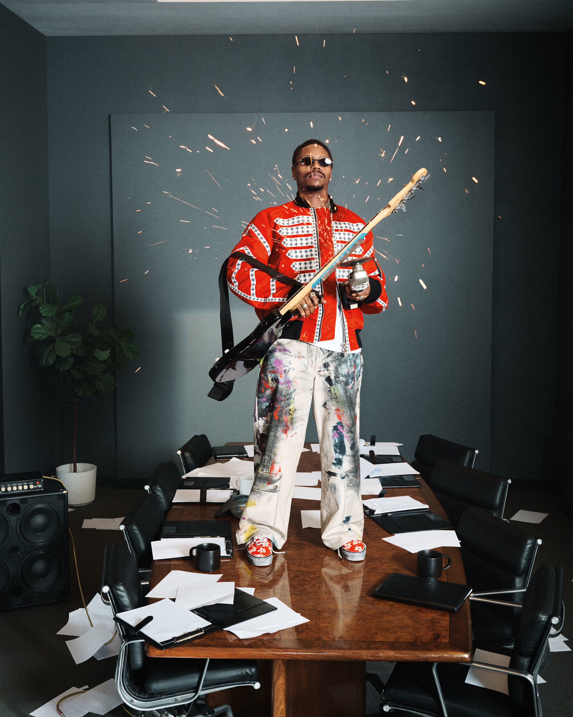 Premium Authentic Shoe VANS Red ALT1