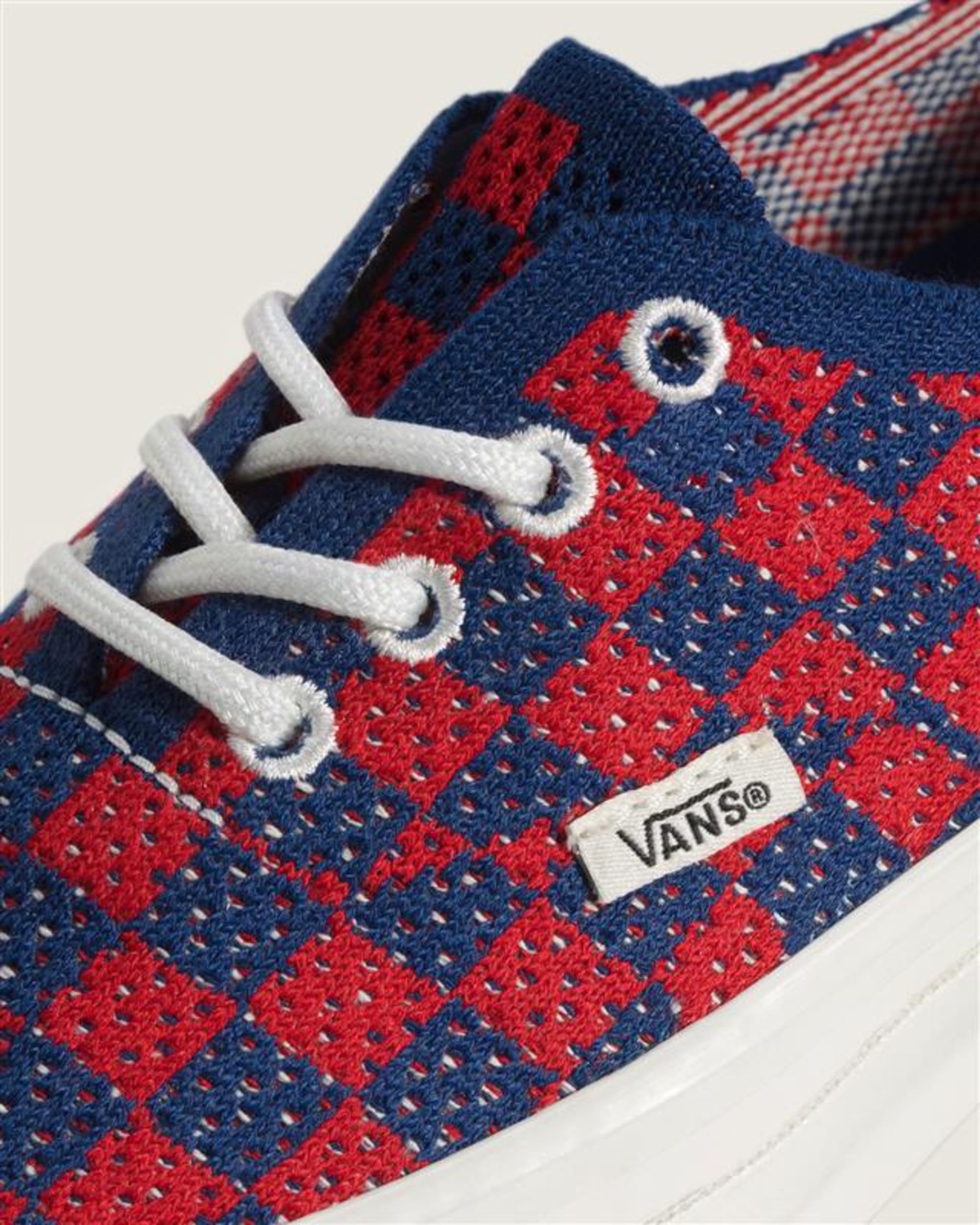 Premium Authentic Checkerboard Shoe VANS Checkerboard Red  Blue ALT4