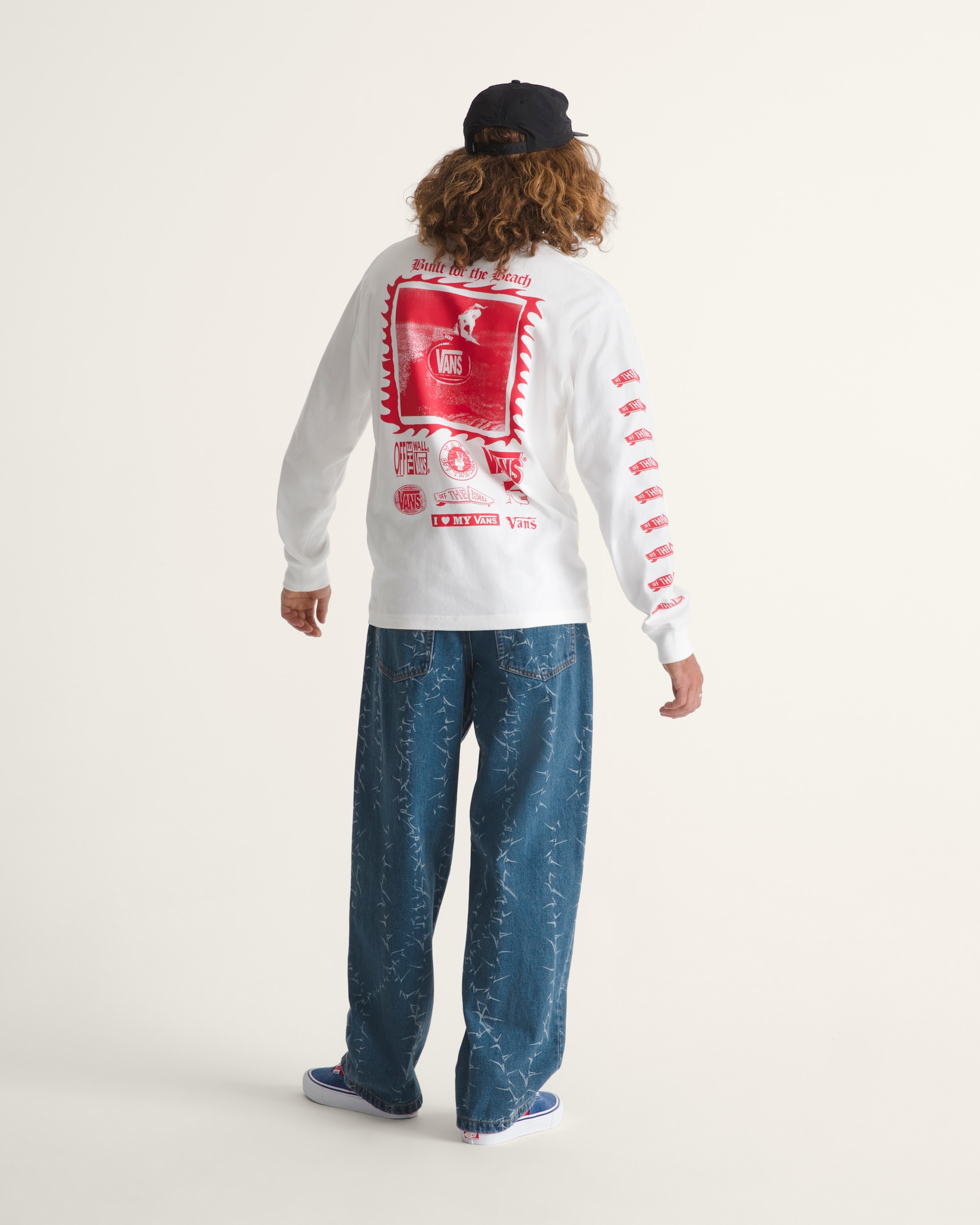 Check5 Baggy Denim Pants VANS Vintage Indigo Blue ALT3