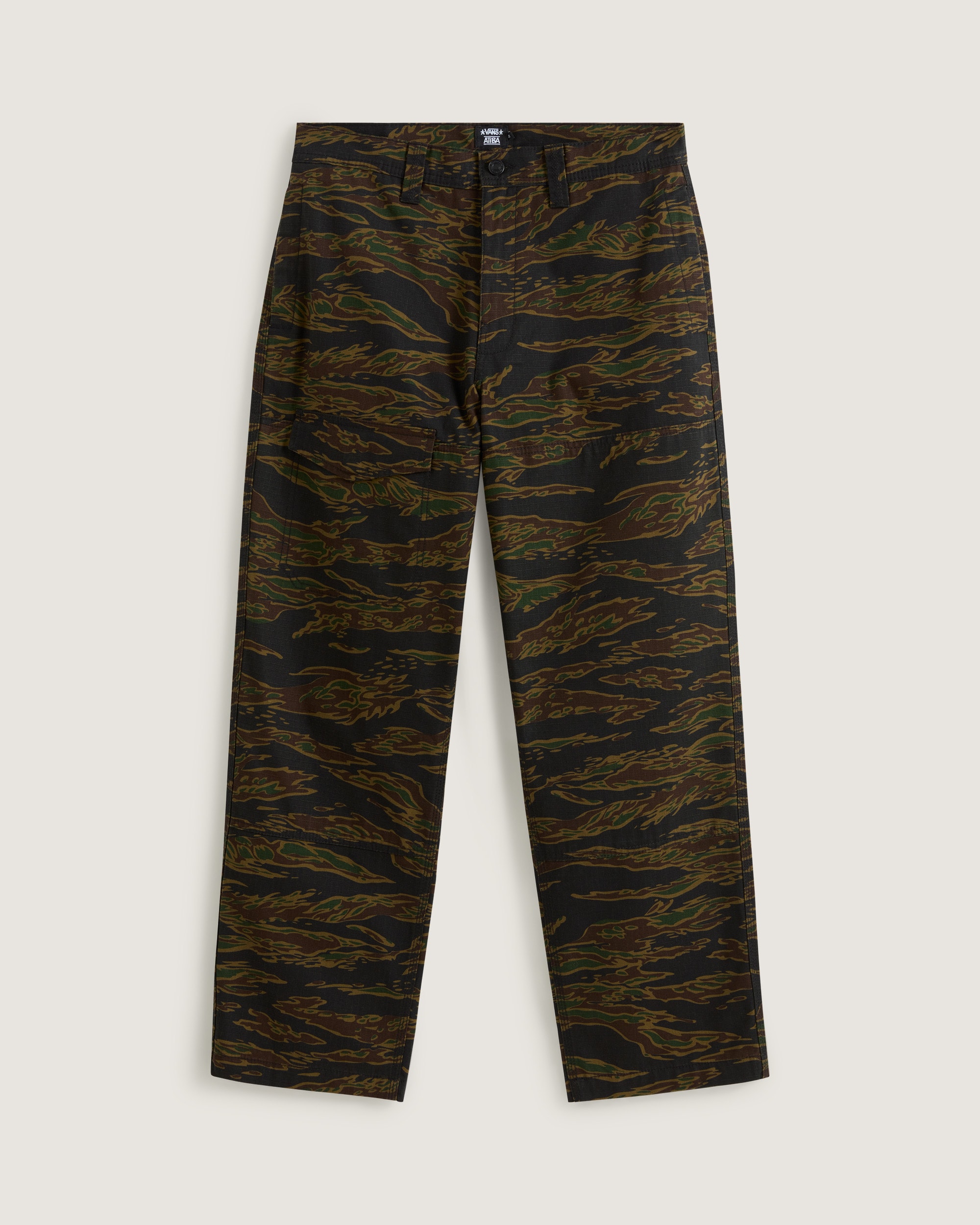 Skate Loose Cargo Pants by Atiba Jefferson VANS Atiba Camo Black ALT2