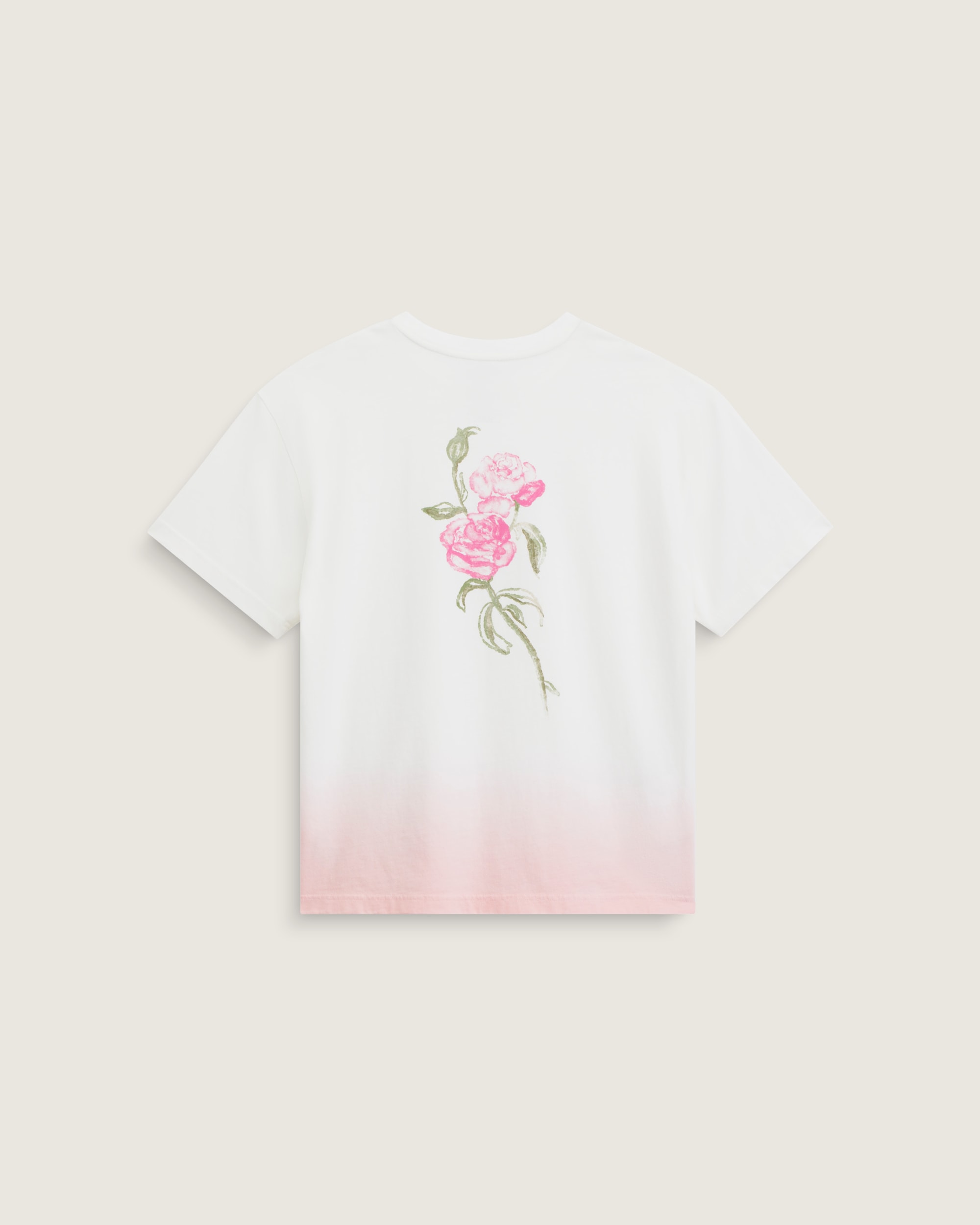 Floral Tears TShirt VANS CORAL BLUSH HERO