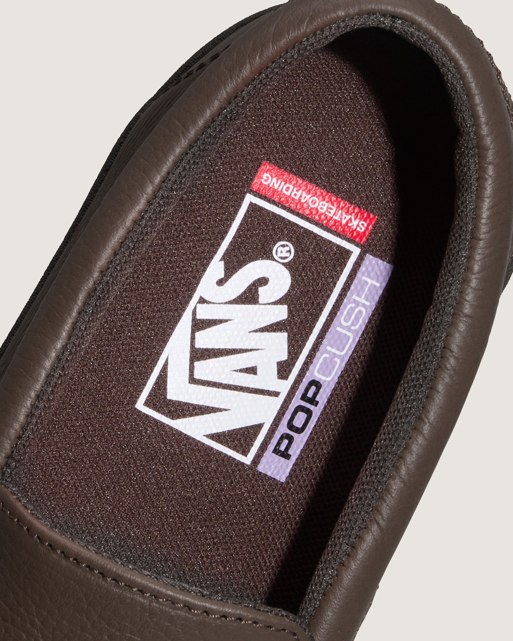 Skate Loafer Shoe VANS Rust Bronze Brown ALT4